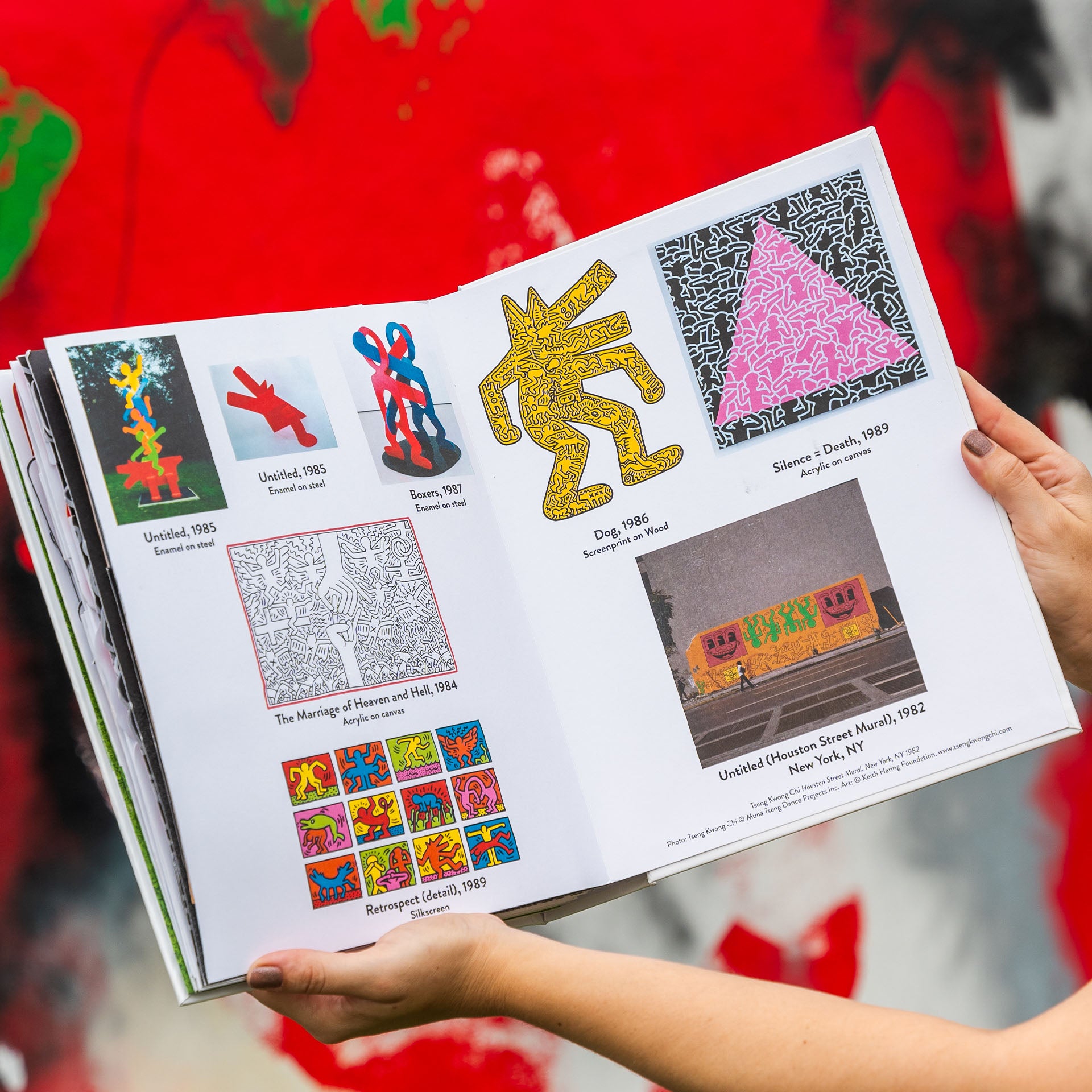 Keith Haring Pop Up Book