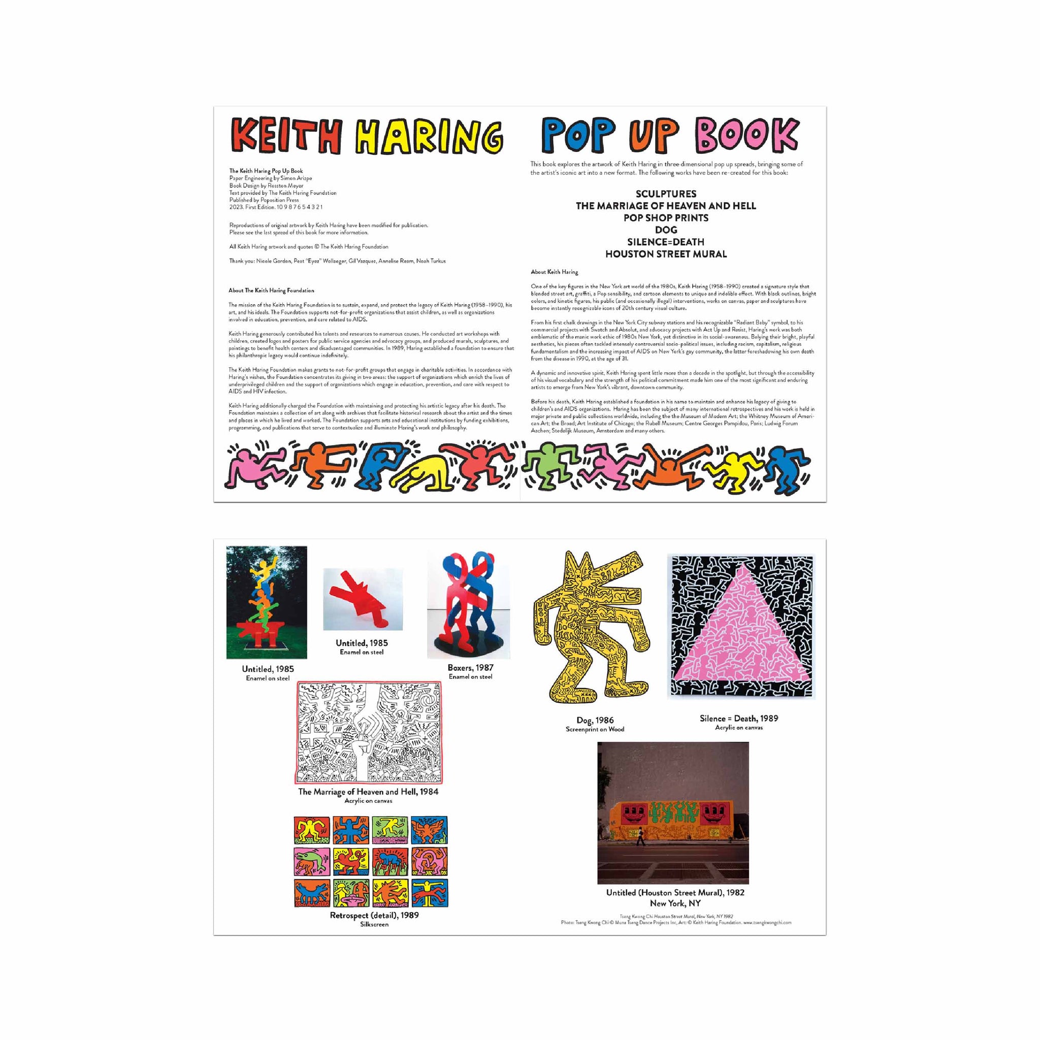 Keith Haring Pop Up Book