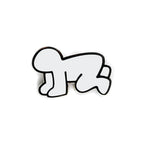 Keith Haring RADIANT BABY White Pin