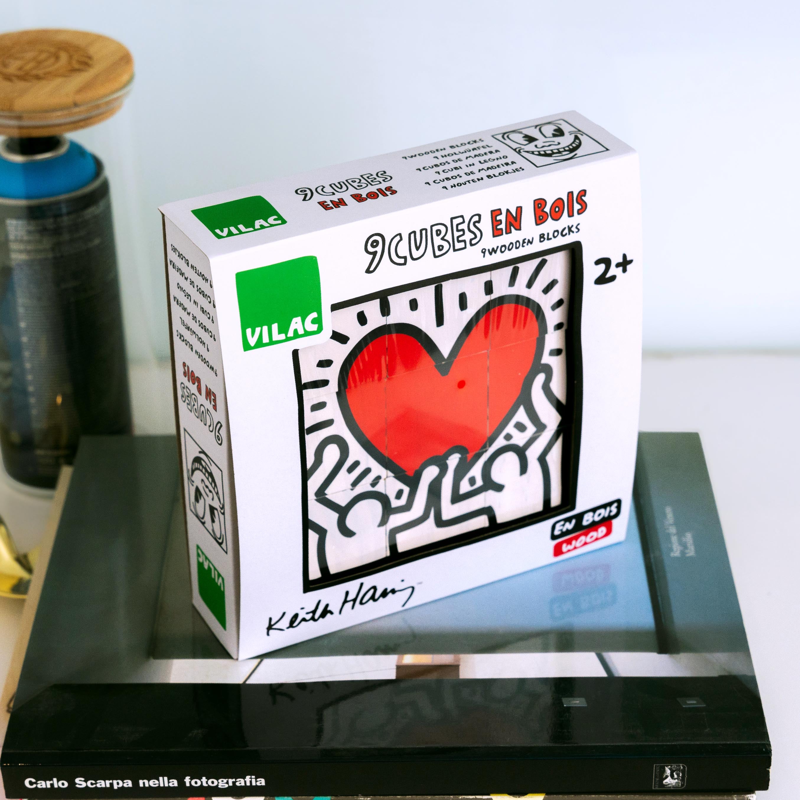 Keith Haring - Wooden Cubes- Last Chance Secondary image