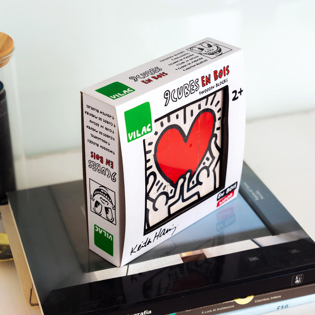 Keith Haring - Wooden Cubes- Last Chance