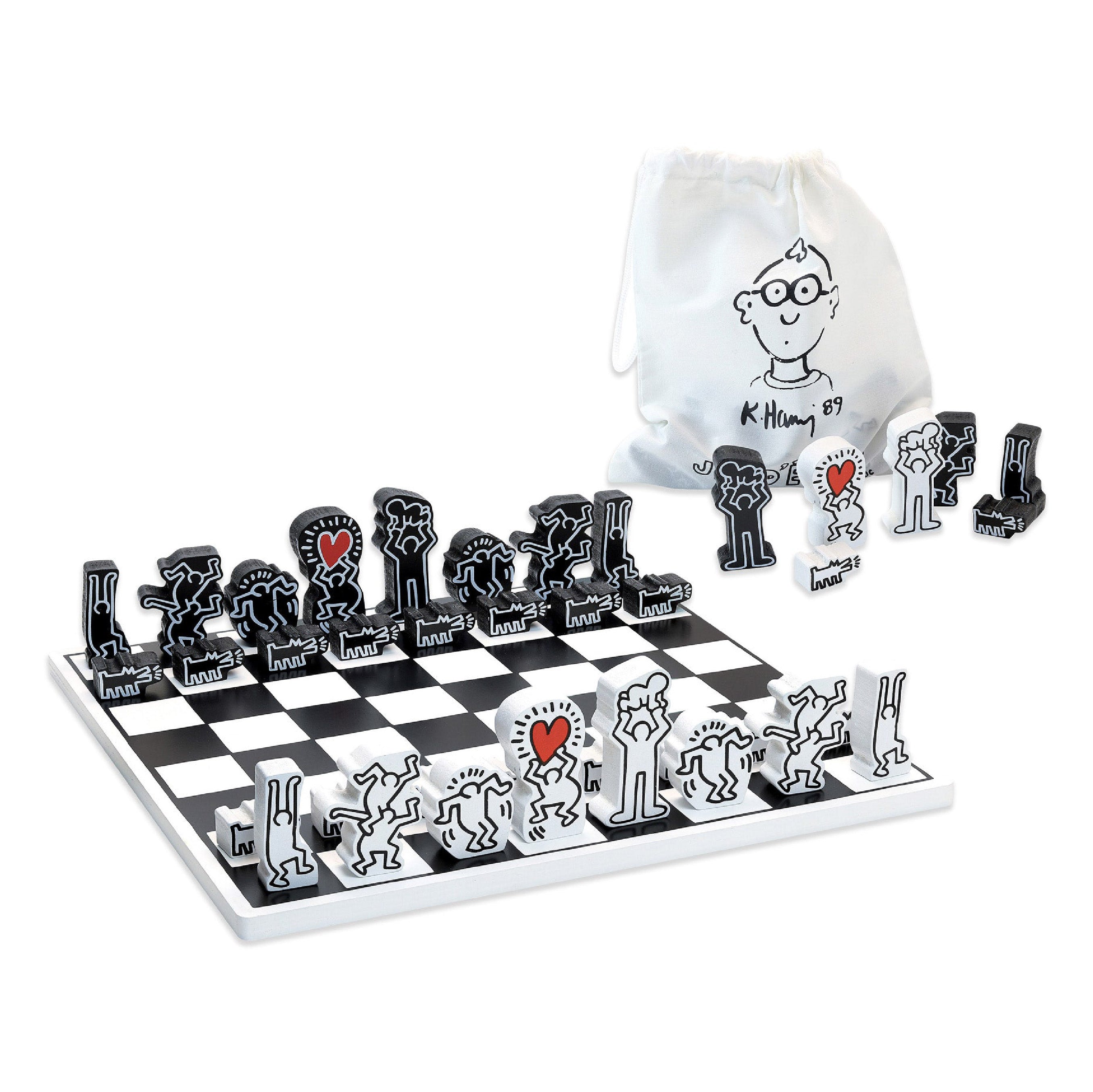 Keith Haring  - Chess Game - Last Chance