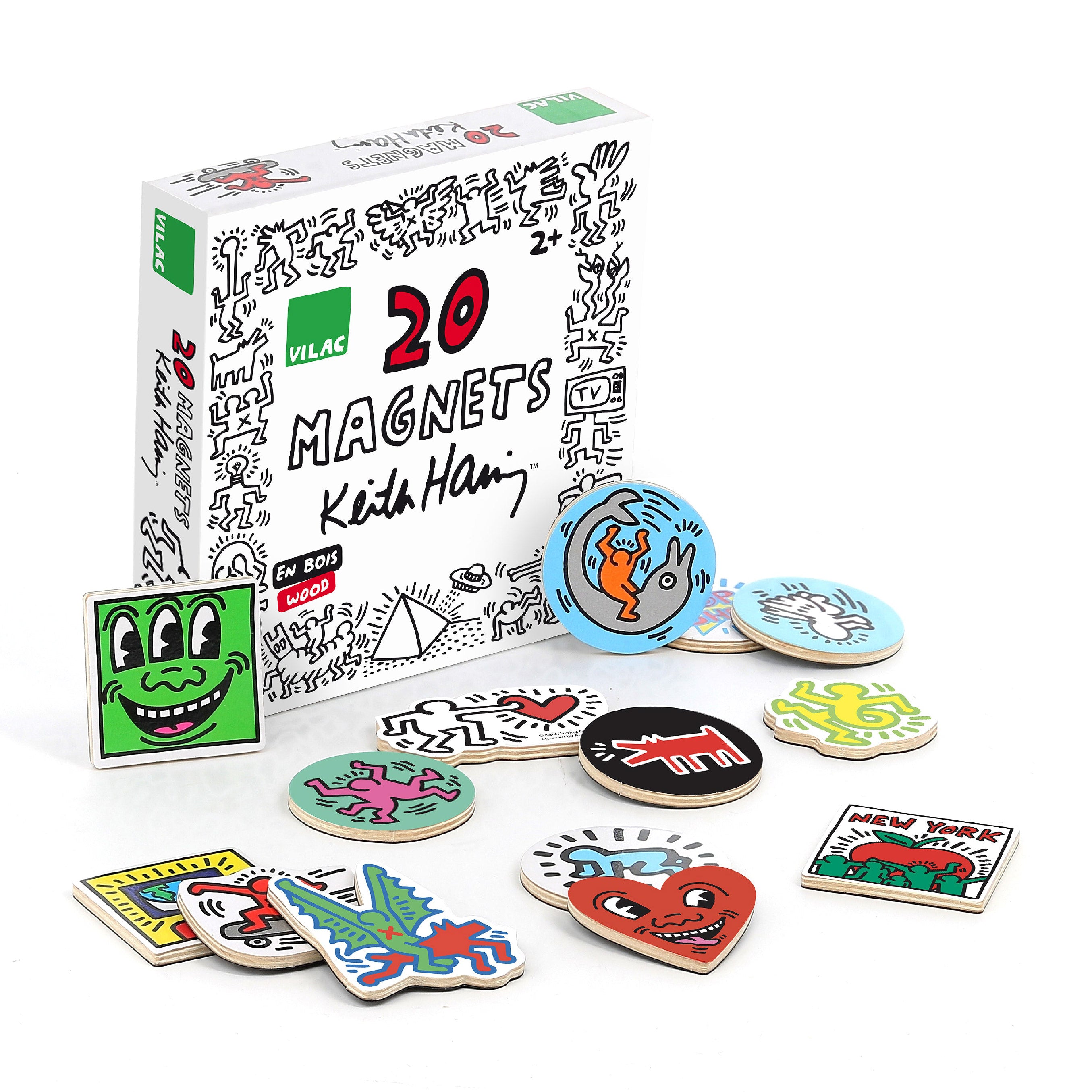 Keith Haring Magnets Set