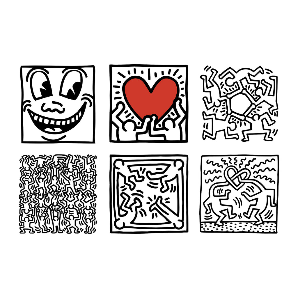 Keith Haring - Wooden Cubes- Last Chance