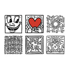 Keith Haring - Wooden Cubes- Last Chance
