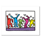 Keith Haring Untitled (Dance) 30cm x 40cm Art Print