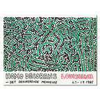 Keith Haring Homo Decorans Louisiana 1985 60cm x 80cm Poster