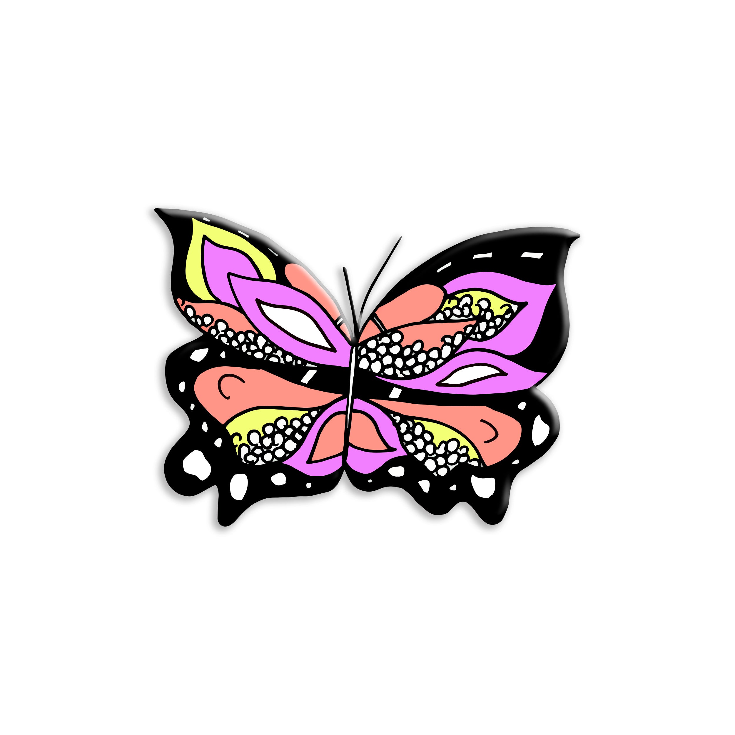 Kelsey Montague BUTTERFLY Magnet - Last Chance Main image