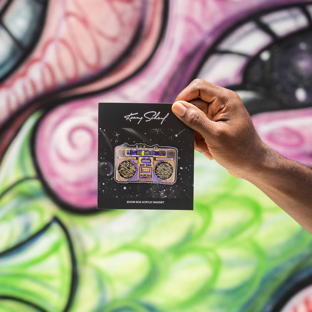 Kenny Scharf BOOM BOX Magnet I