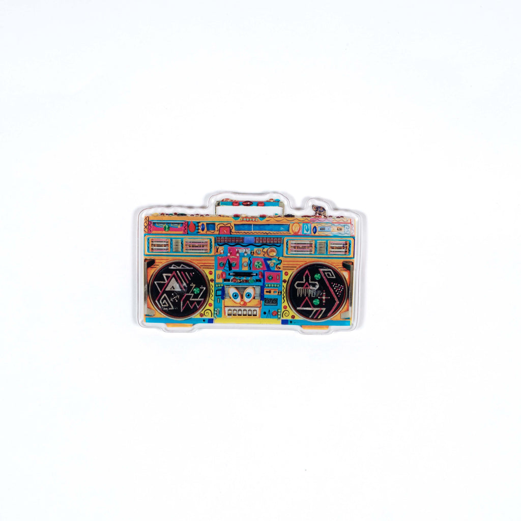 Kenny Scharf BOOM BOX Magnet II