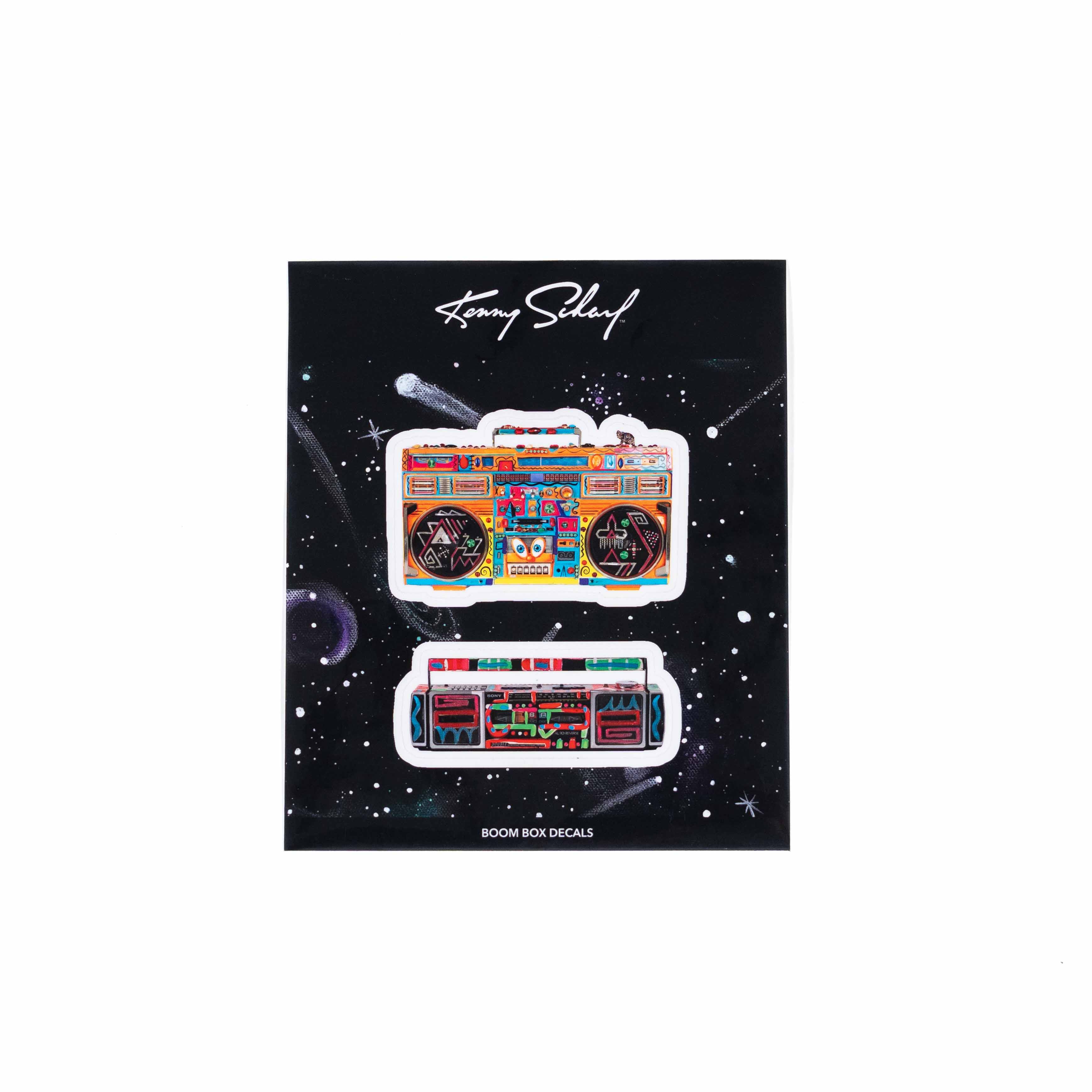 Kenny Scharf BOOM BOX Sticker Sheet Main image