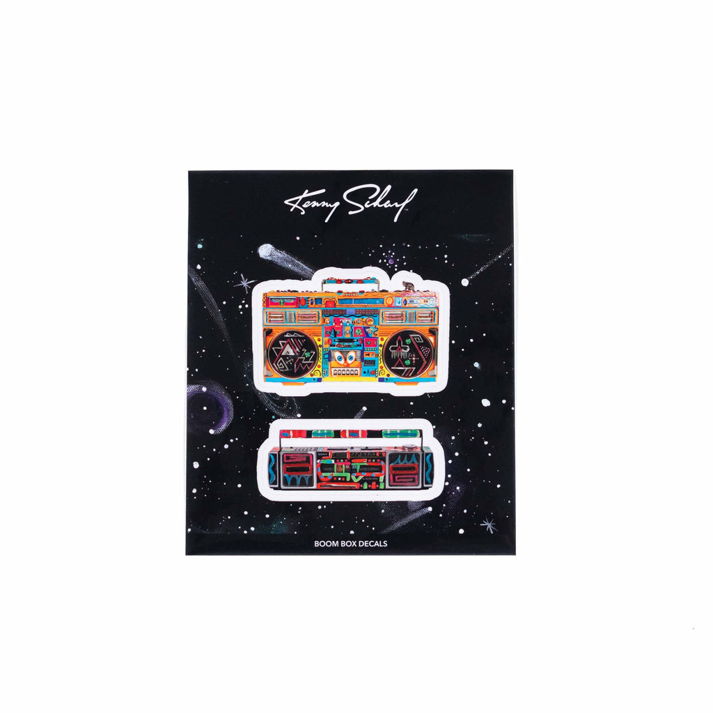 Kenny Scharf BOOM BOX Sticker Sheet