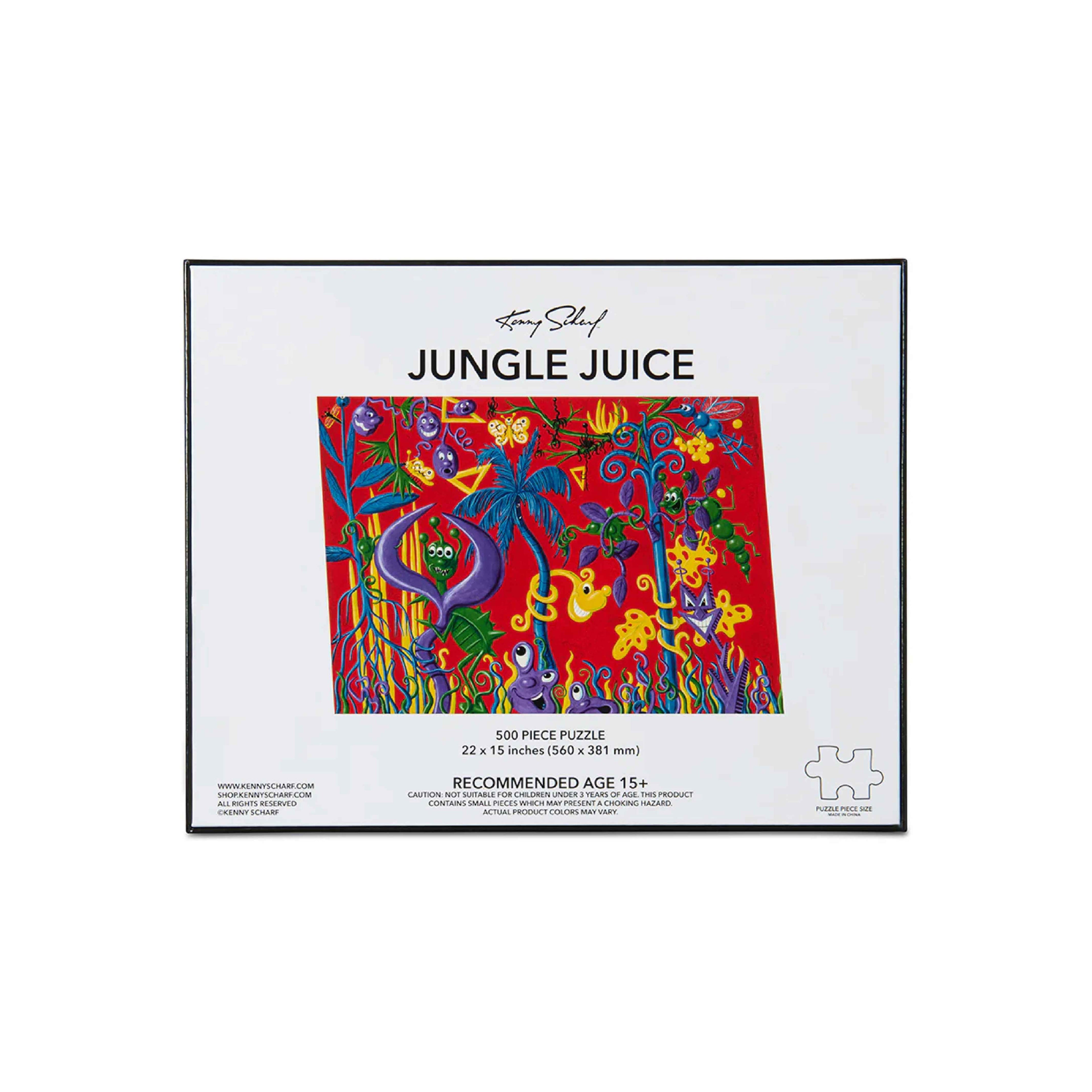 Kenny Scharf JUNGLE JUICE 500 Piece Puzzle