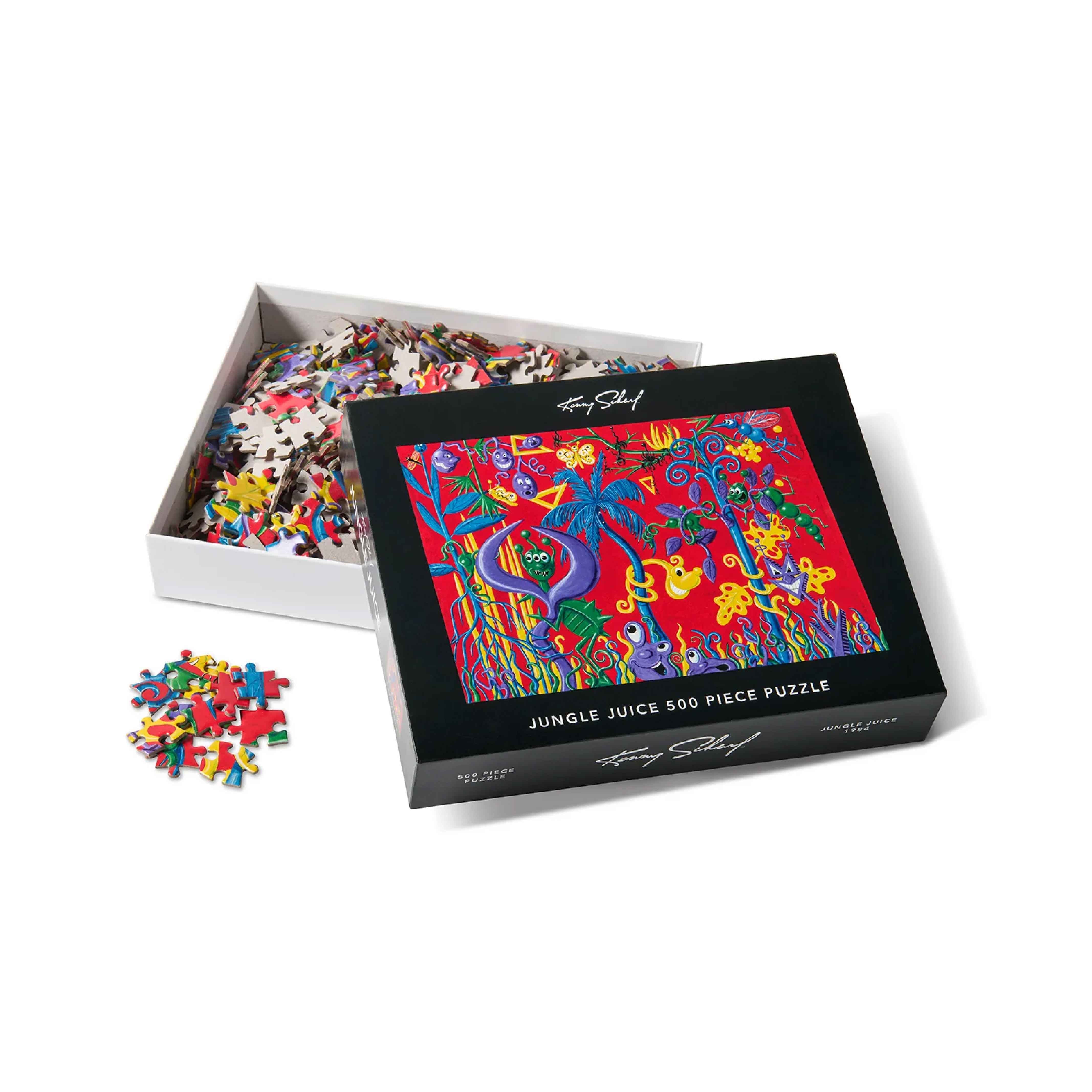 Kenny Scharf JUNGLE JUICE 500 Piece Puzzle Secondary image