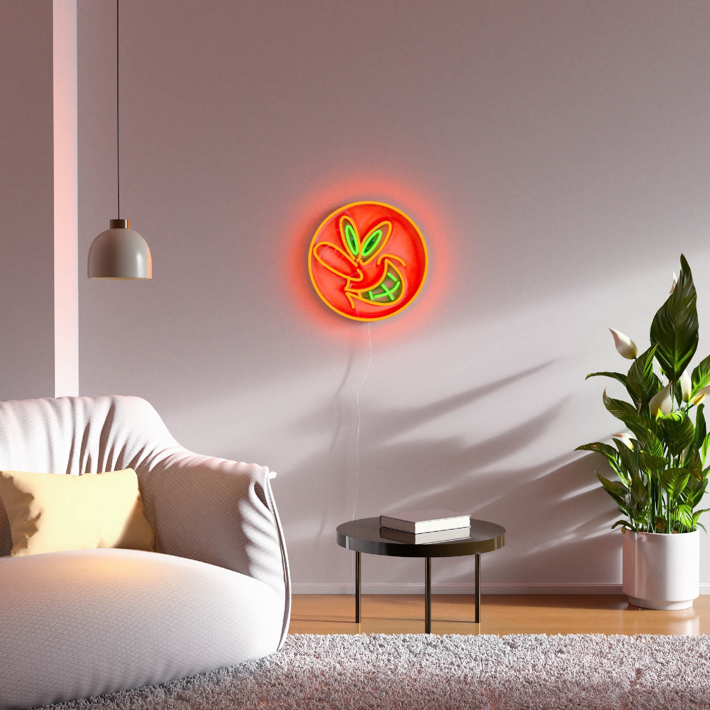 Buy 'Orville' Neon Pop Art by Kenny Scharf – Eco-Friendly Urban