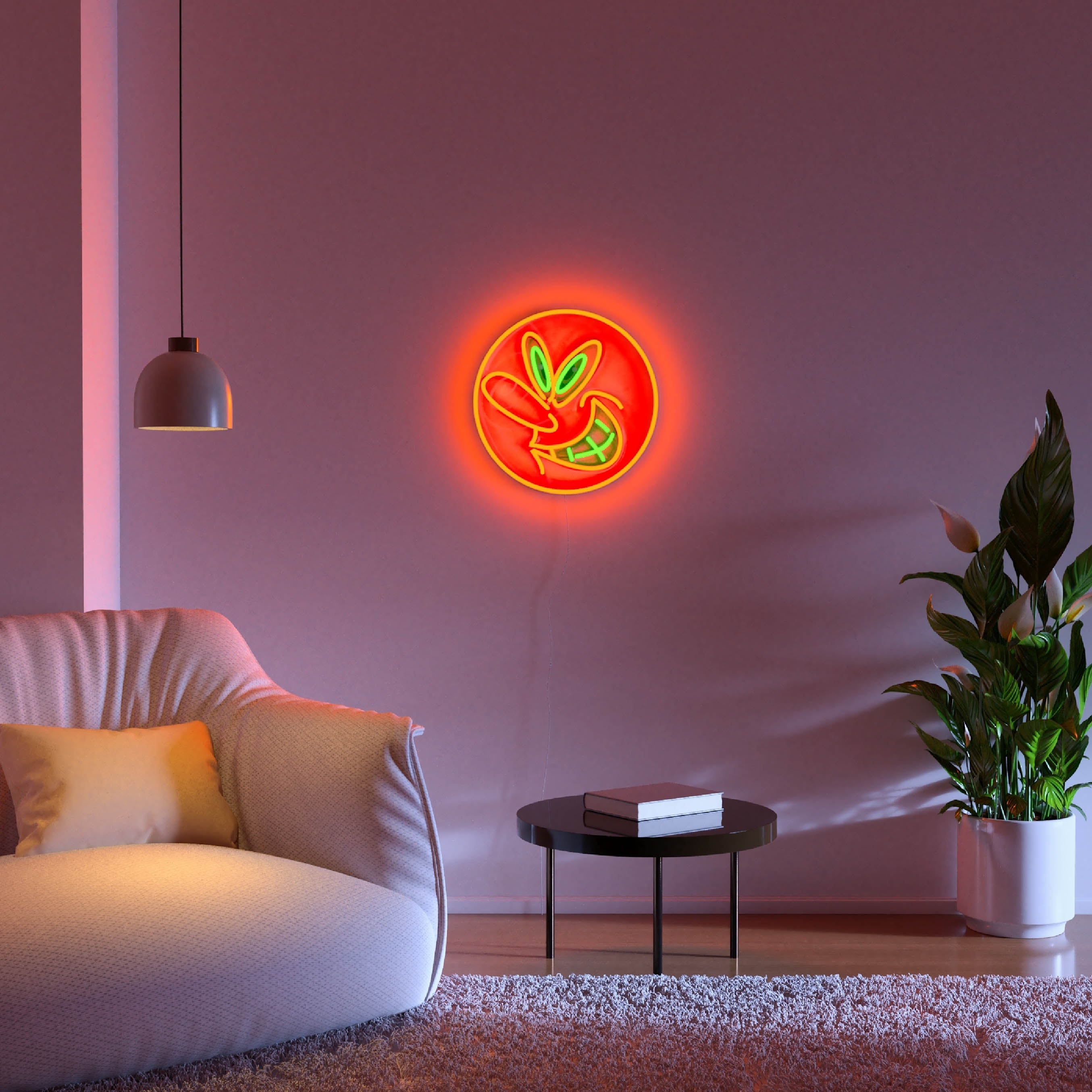 Buy 'Orville' Neon Pop Art by Kenny Scharf – Eco-Friendly Urban