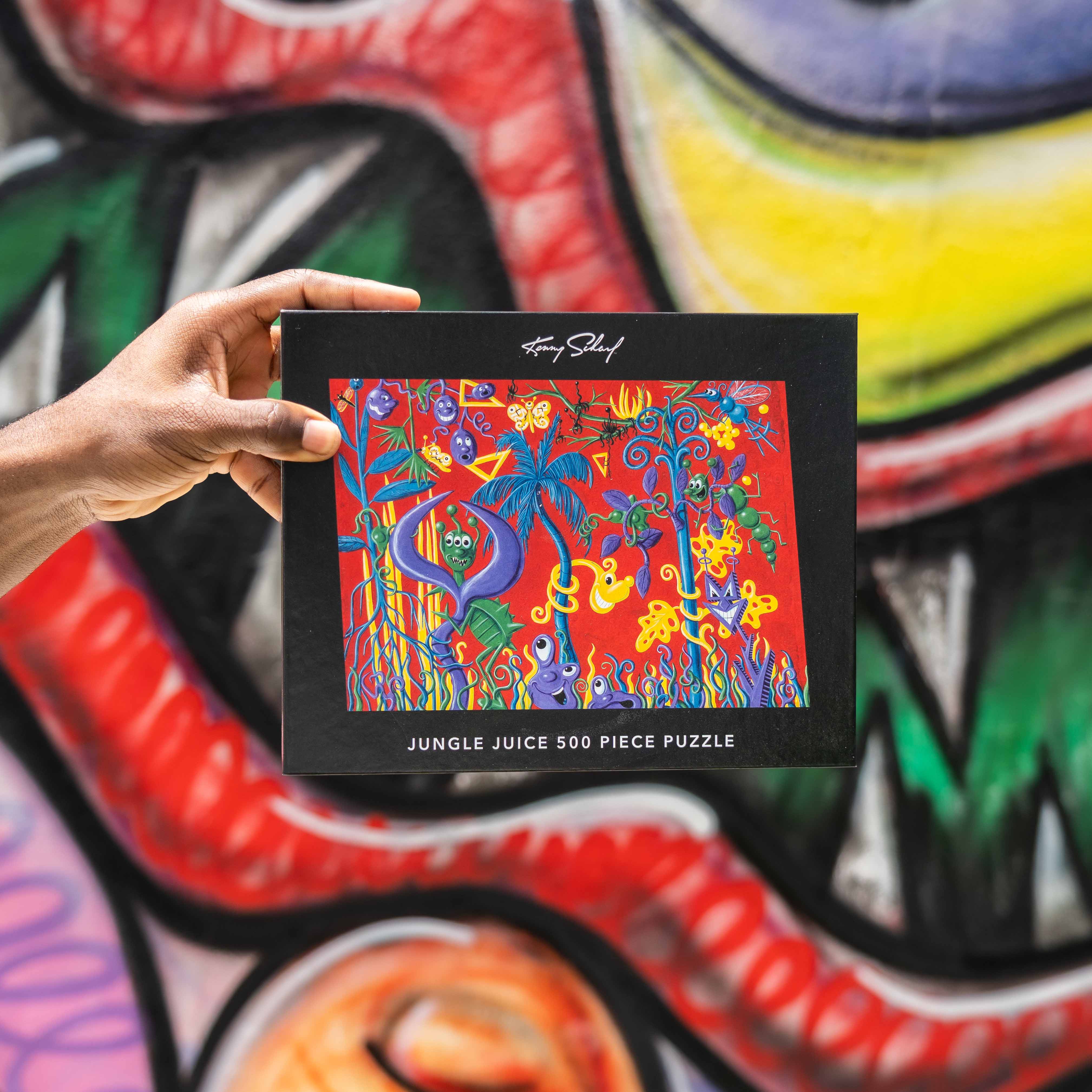Kenny Scharf JUNGLE JUICE 500 Piece Puzzle Secondary image
