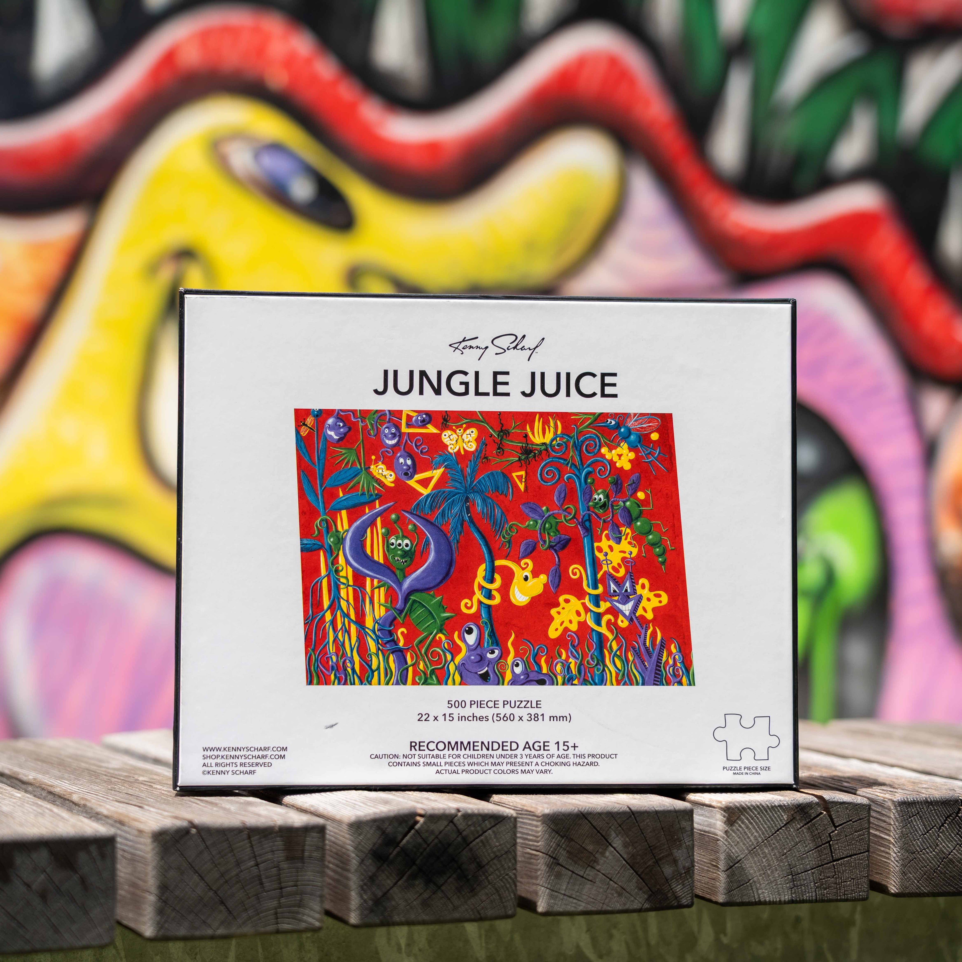 Kenny Scharf JUNGLE JUICE 500 Piece Puzzle