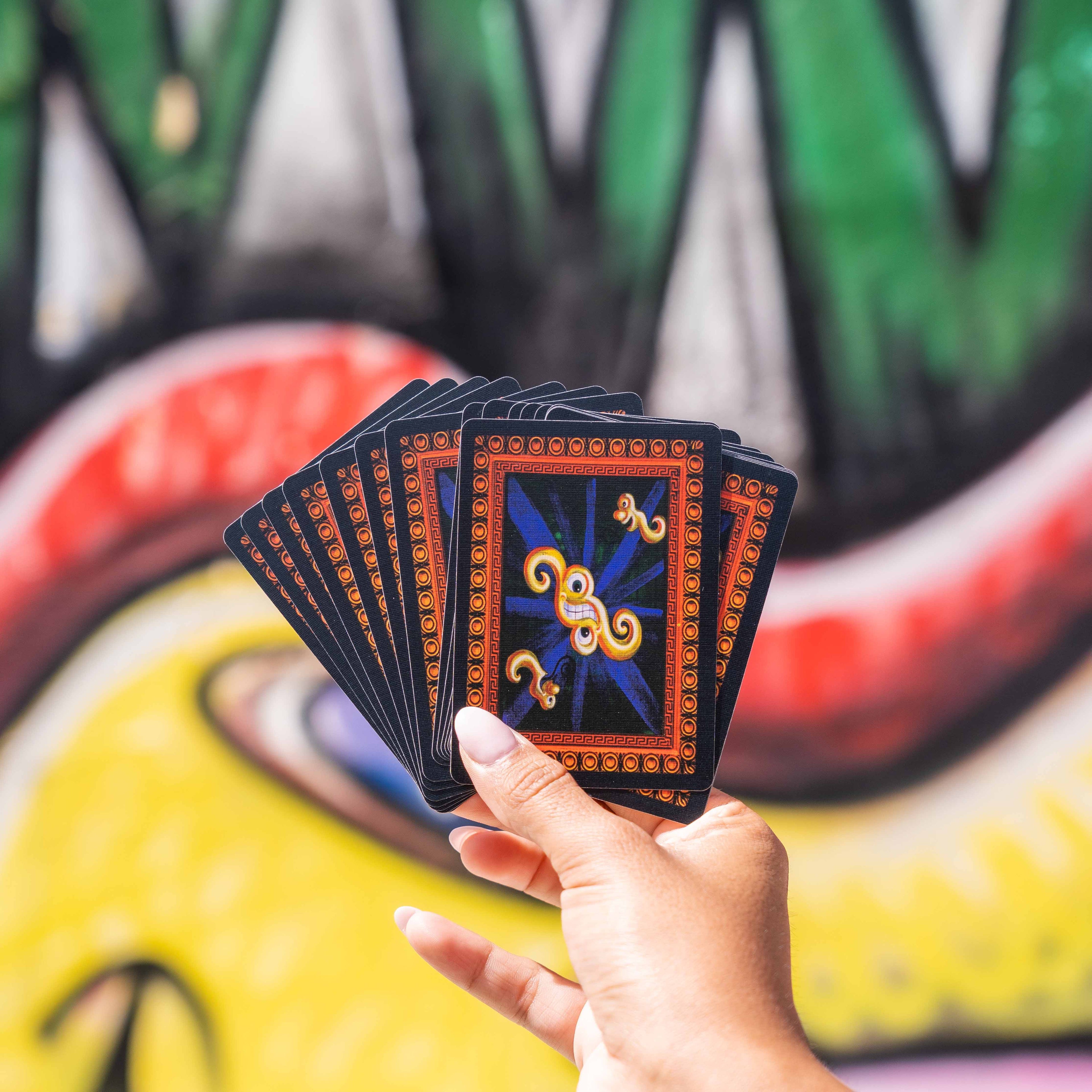 Kenny Scharf Vintage Playing Cards