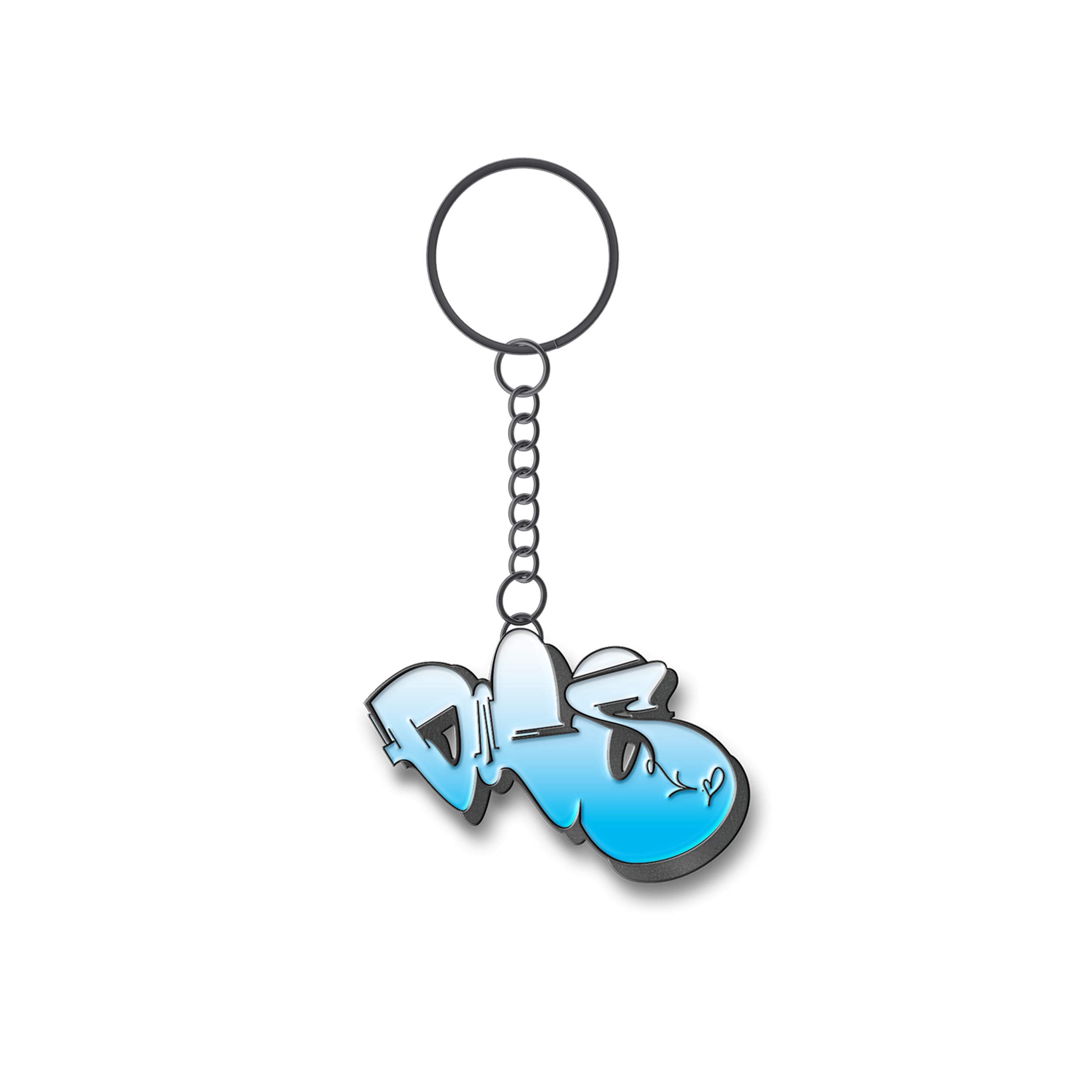 Digital Does BLUE Keychain Main image