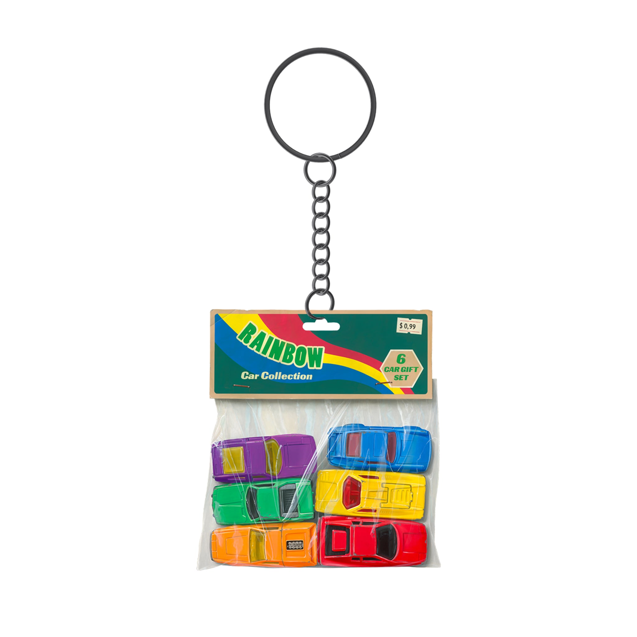 Leon Keer RAINBOW CAR COLLECTION Keychain