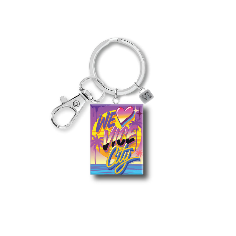 Queen Andrea WE LOVE VICE CITY Keychain