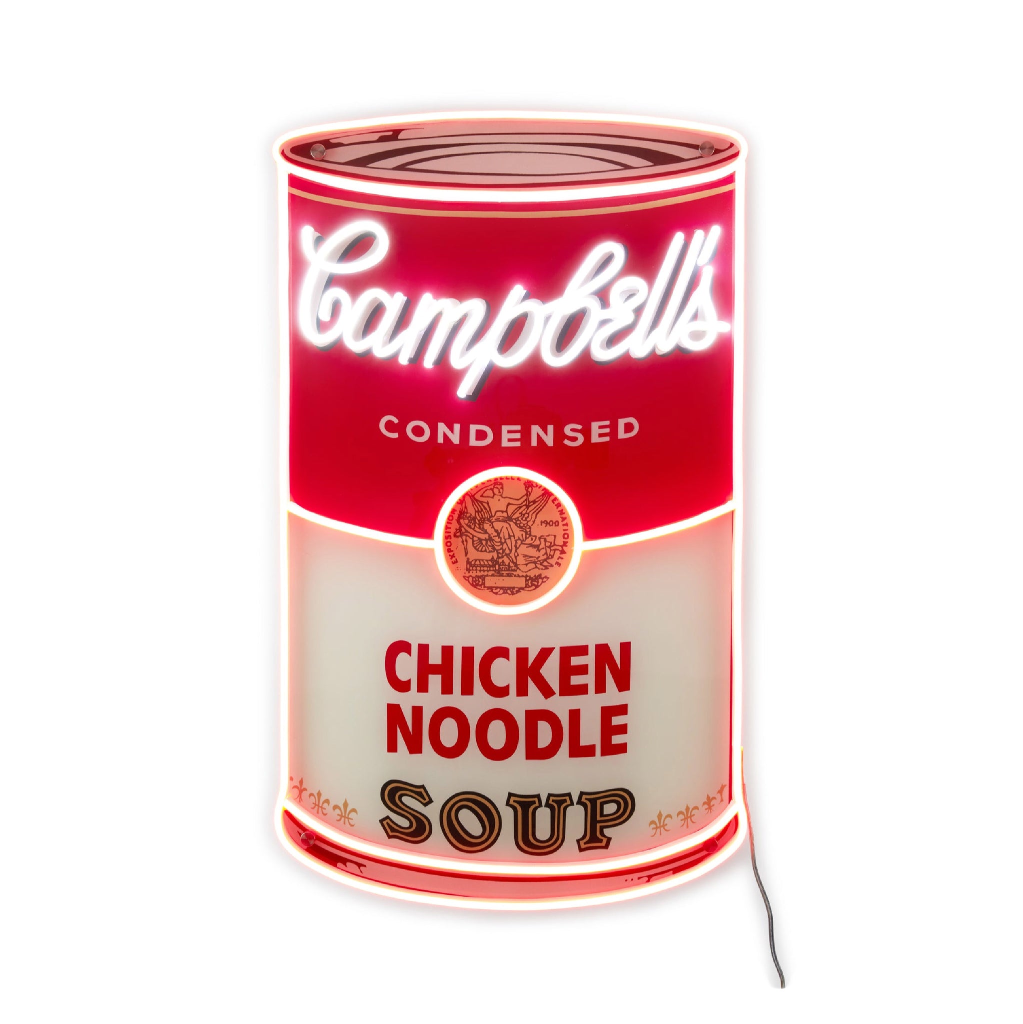 Campbell's by Andy Warhol - LED neon sign