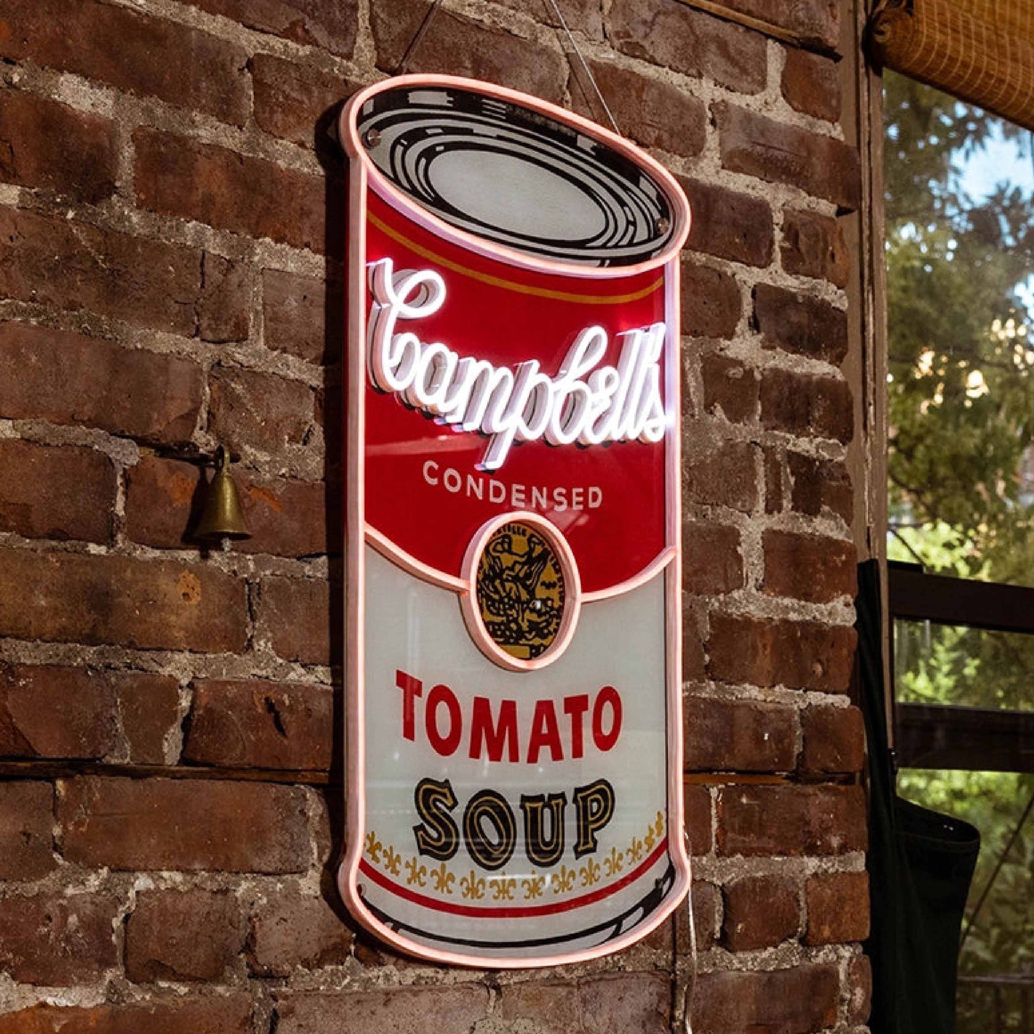 Campbell's by Andy Warhol - LED neon sign