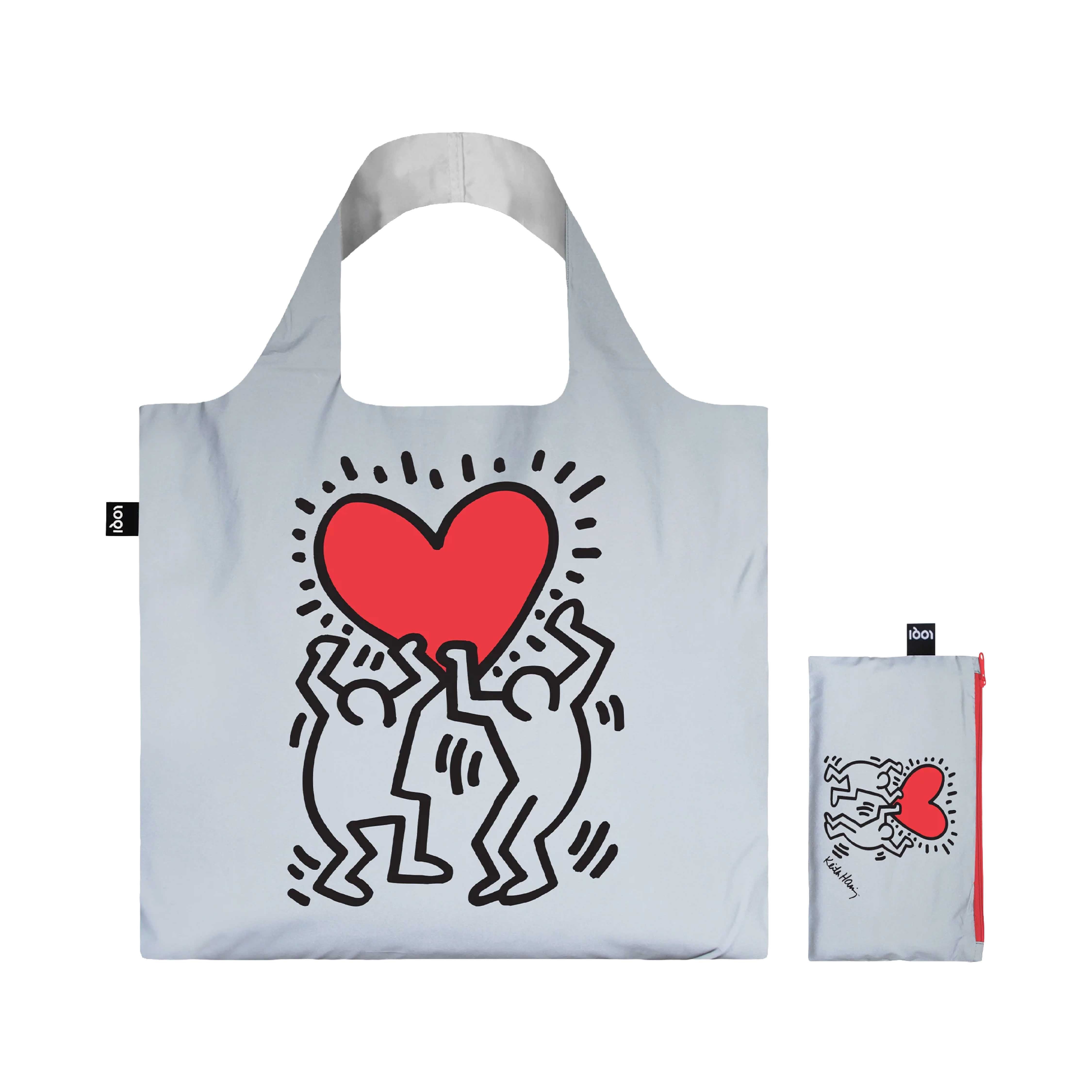 Keith Haring  Dancing Heart Reflective Bag Secondary image
