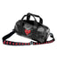Keith Haring Black Heart Face Metallic Medium Weekender