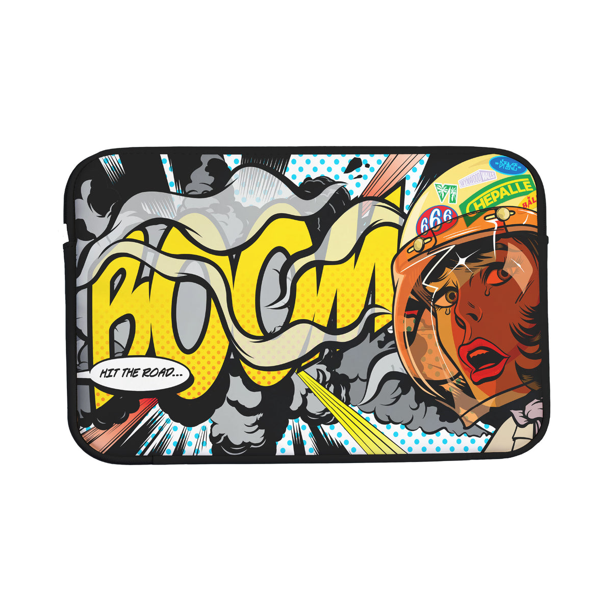D*Face HIT THE ROAD Laptop Sleeve