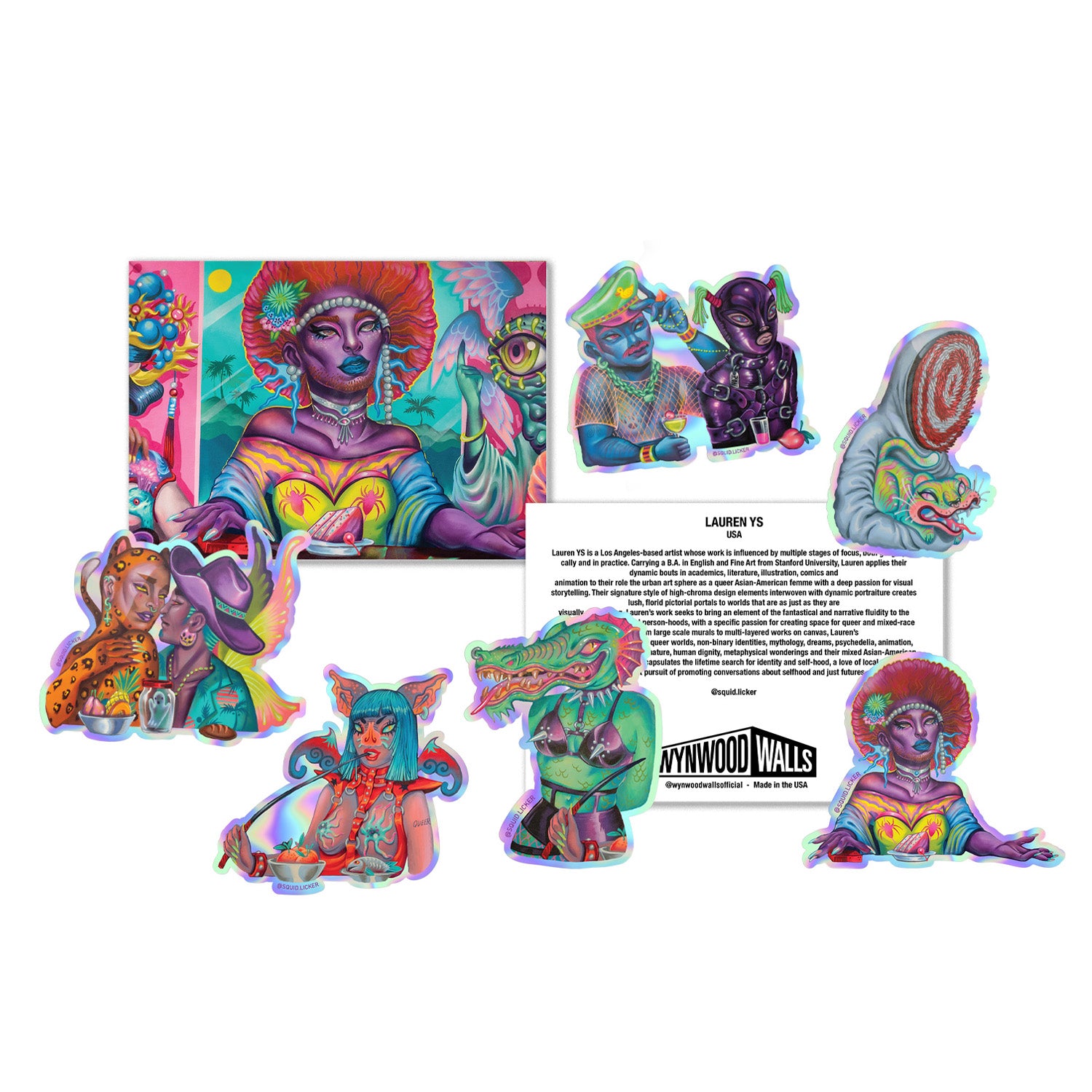 Lauren YS Sticker Pack Main image