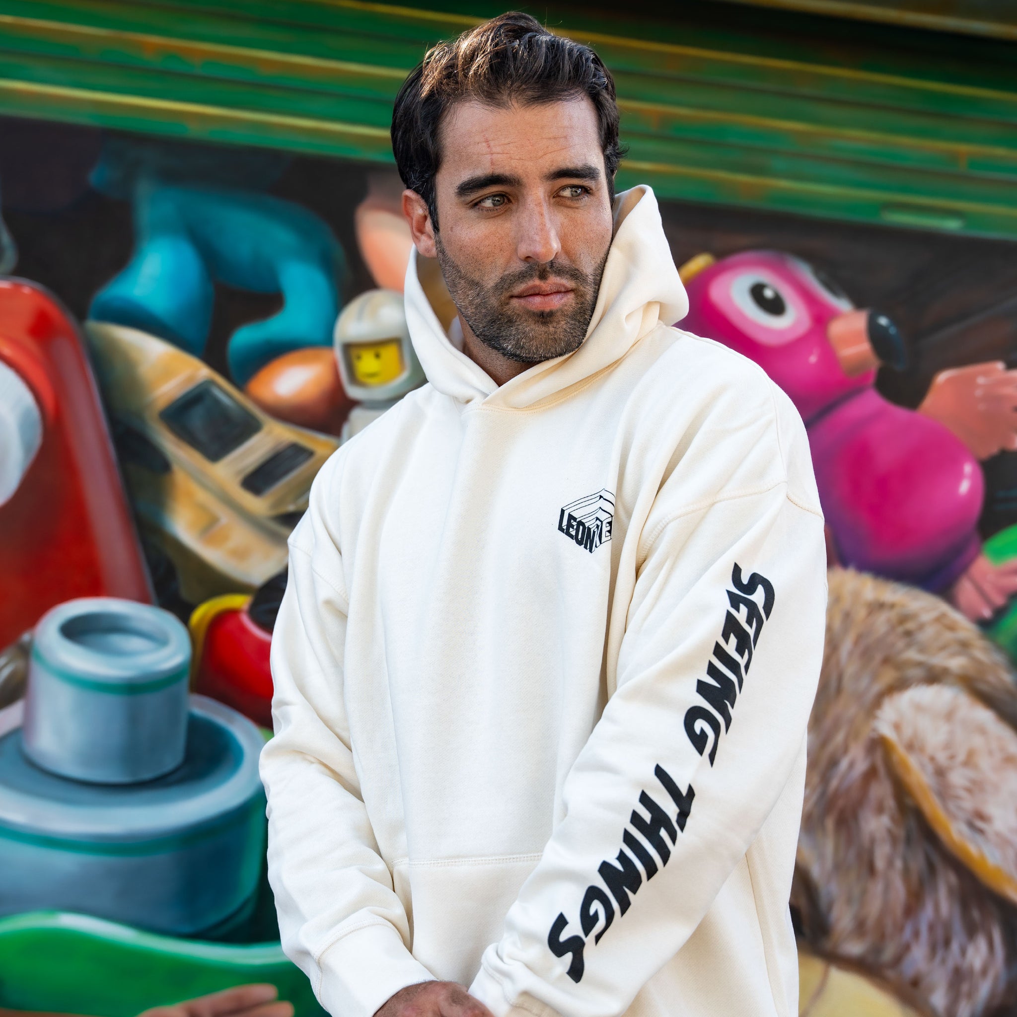 Leon Keer XO XO  Wynwood Walls Hoodie