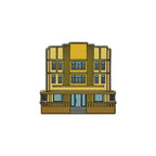 Leslie Art Deco Hotel Pin