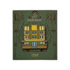 Leslie Art Deco Hotel Pin