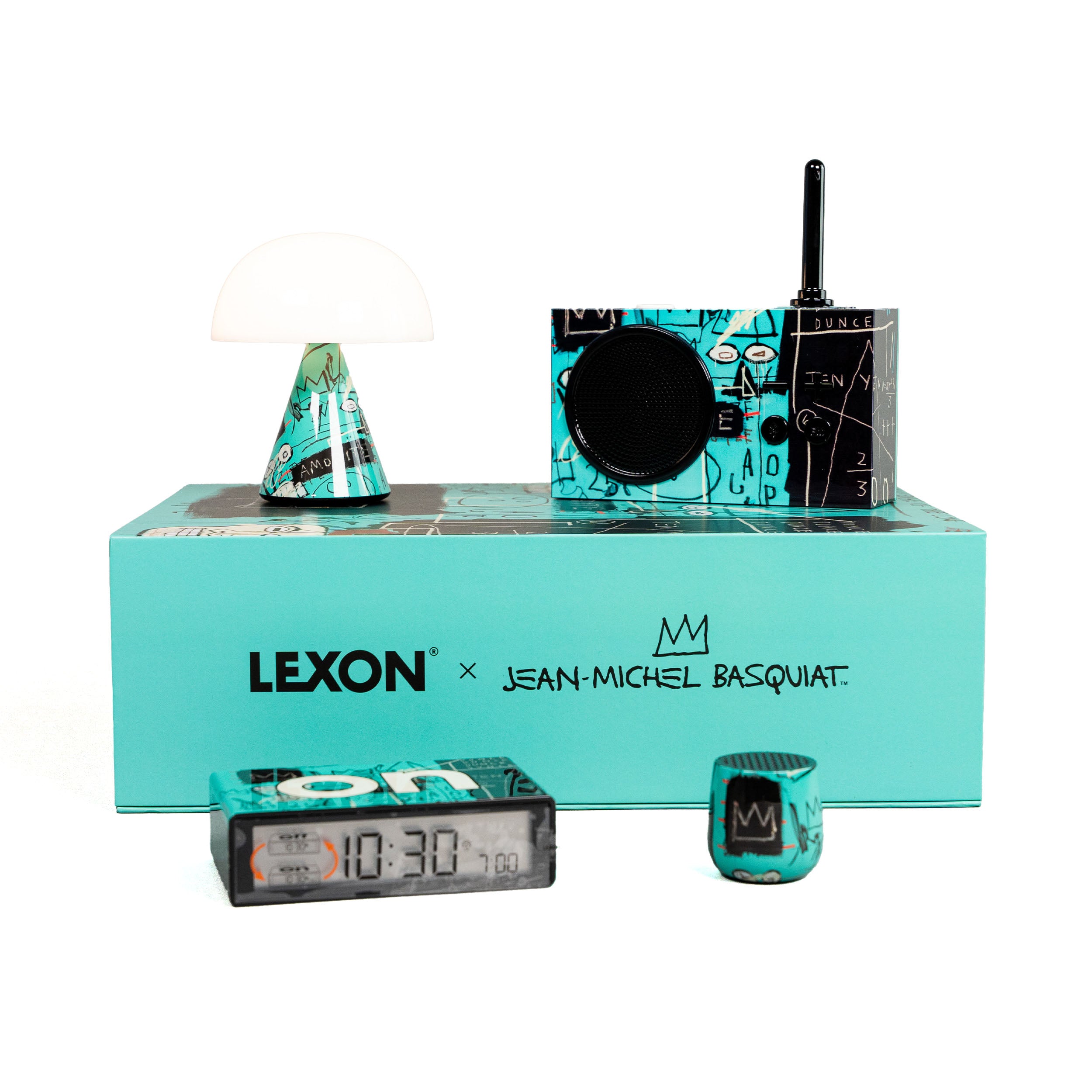 Gift set - Lexon x Jean-Michel Basquiat - Equals Pi