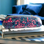 Liberty Tanjore Gardens Tile Navy Pencil Case