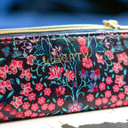 Liberty Tanjore Gardens Tile Navy Pencil Case