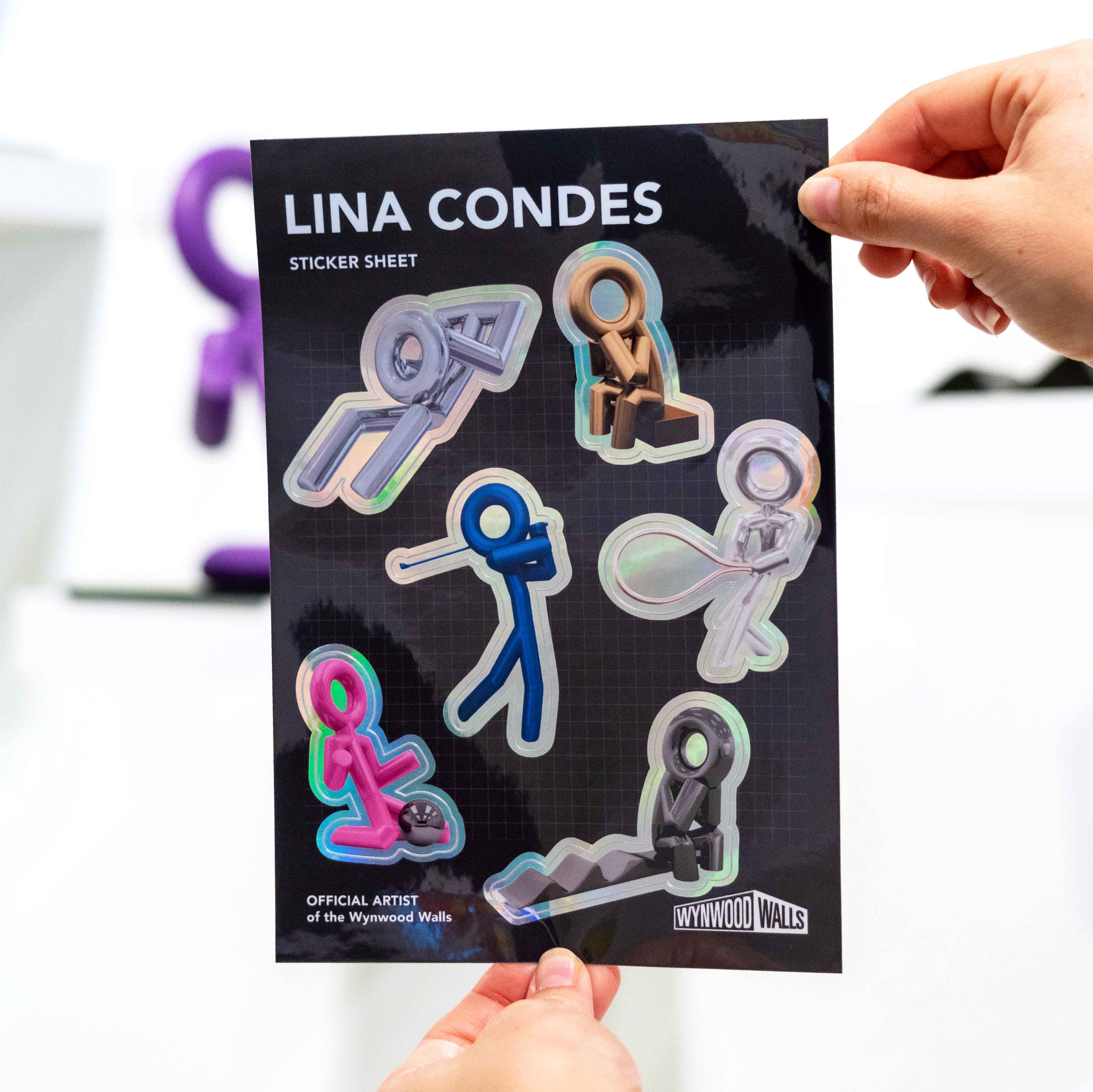 Lina Condes Sticker Sheet