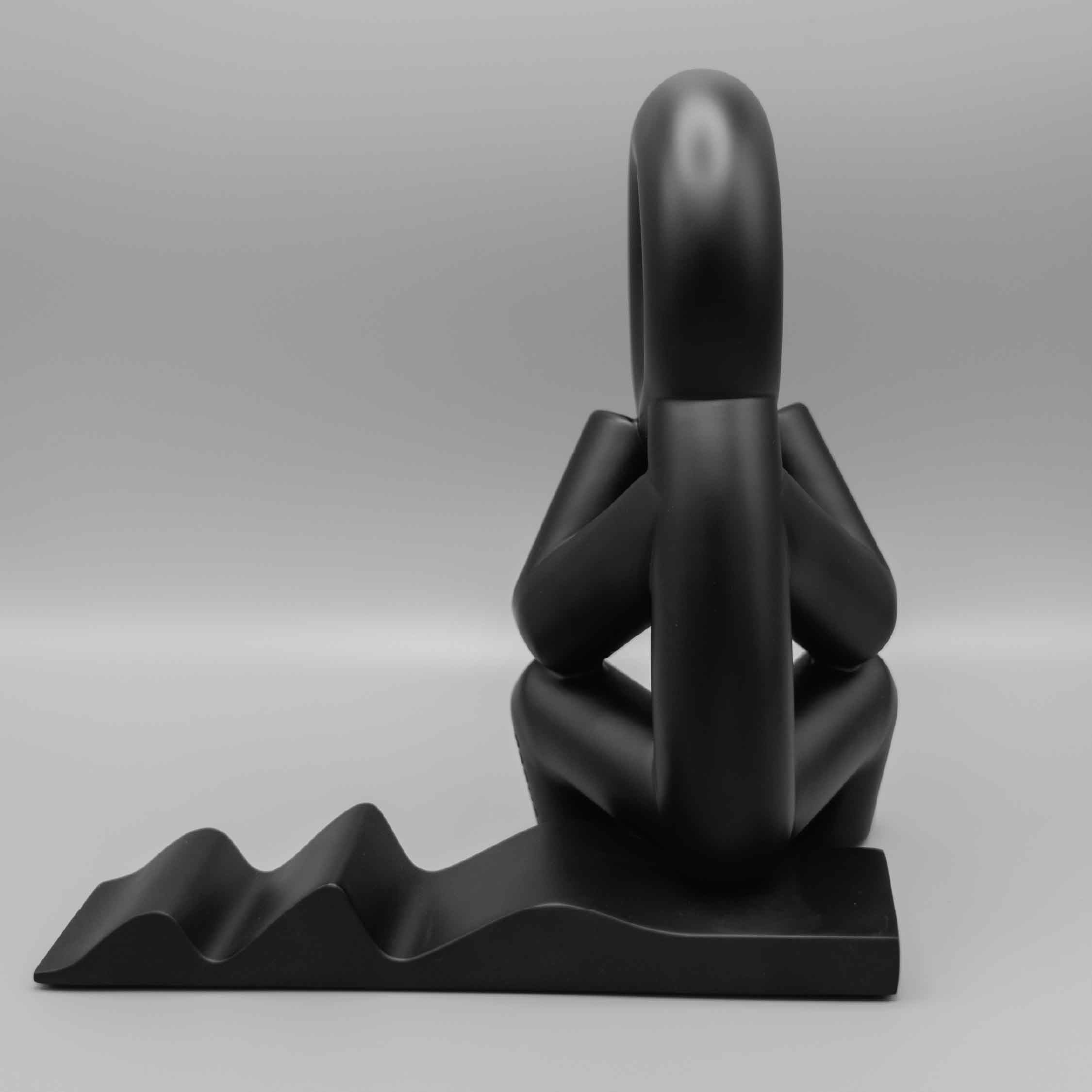 Lina Condes THE THINKER Black Matt Toy Edition
