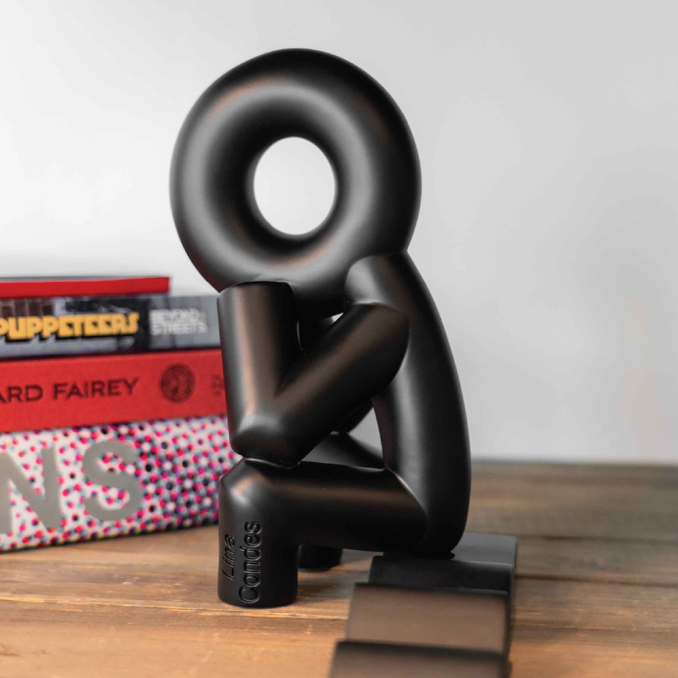 Lina Condes THE THINKER Black Matt Toy Edition