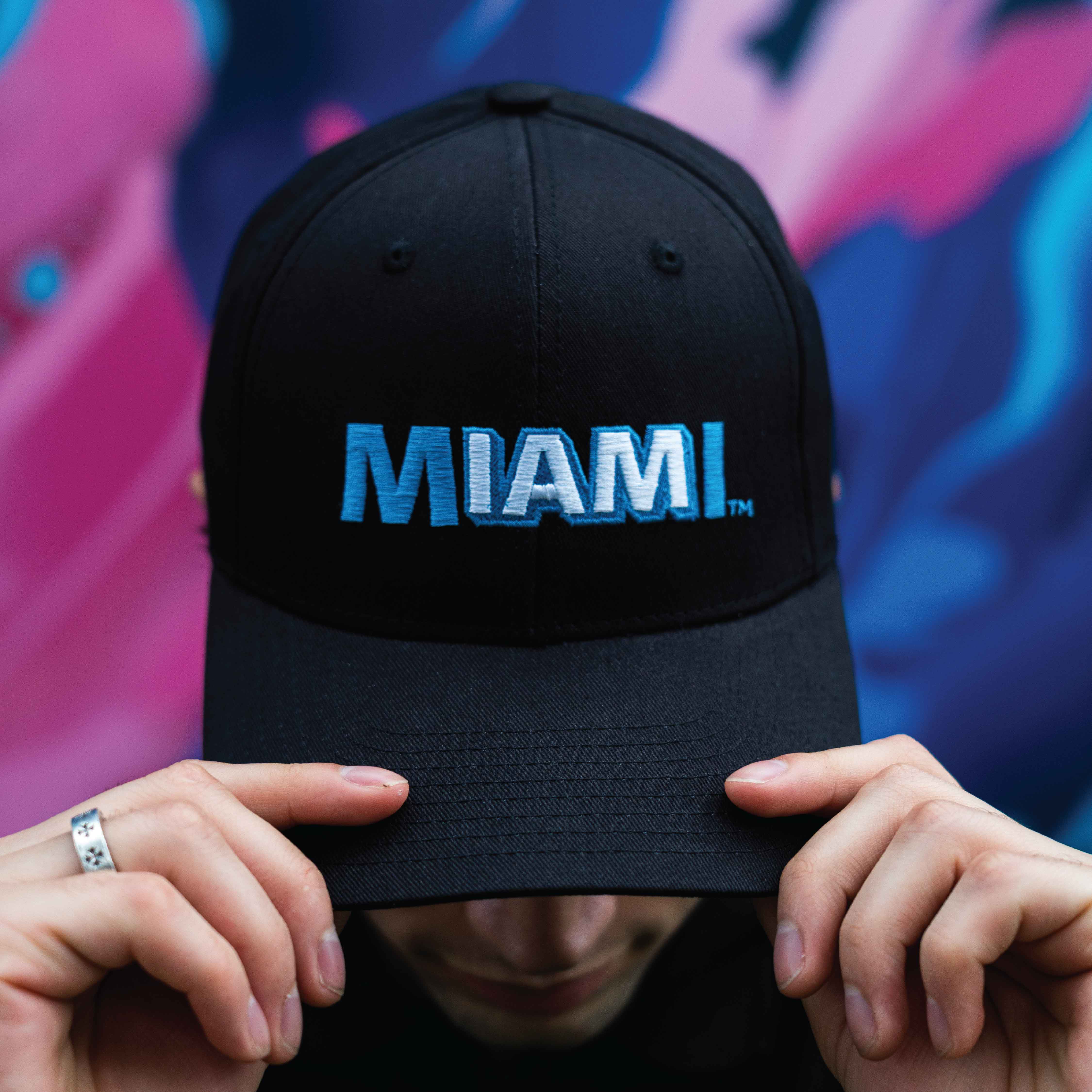 Miami LINCOLN ROAD Black Cap Secondary image