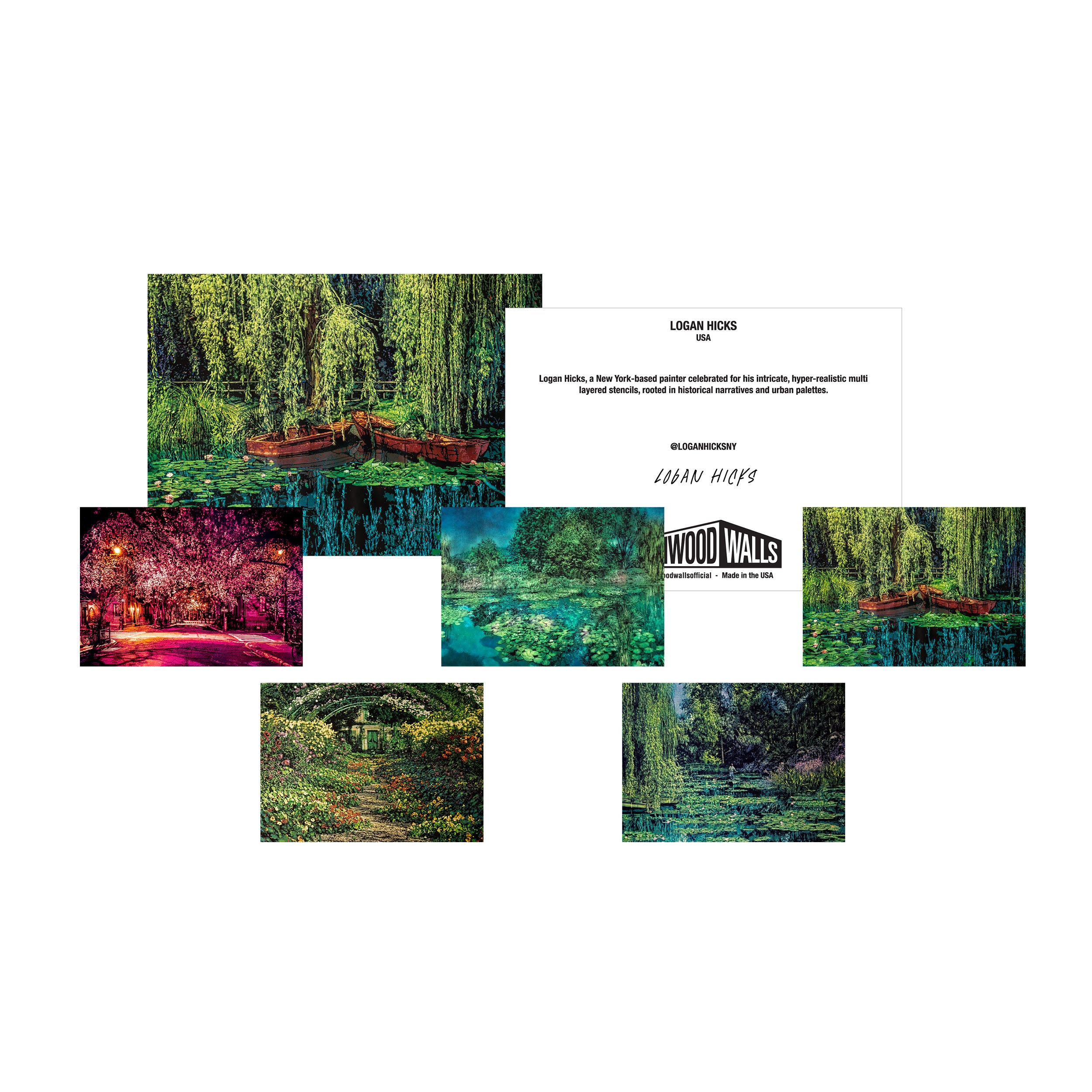 Logan Hicks IMPRESSIONISM Sticker Pack Main image