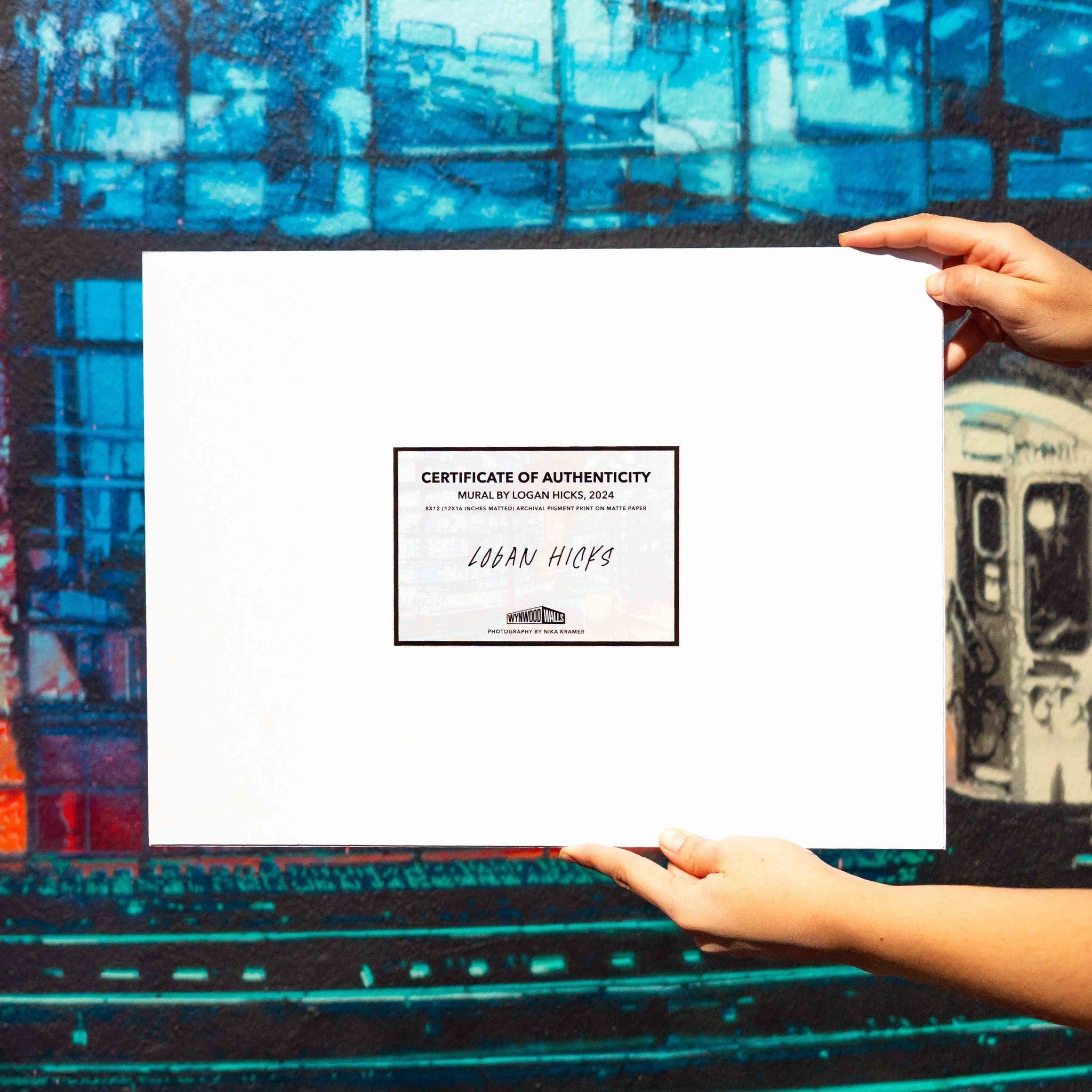 Logan Hicks Matted Print 2024