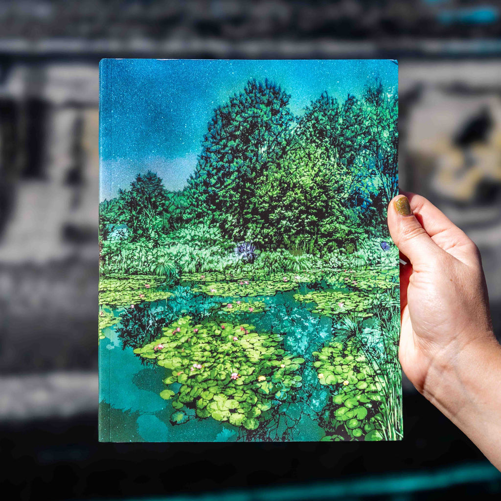Logan Hicks GIVERNY Medium Notebook