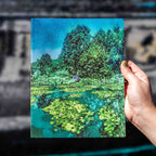 Logan Hicks GIVERNY Medium Notebook