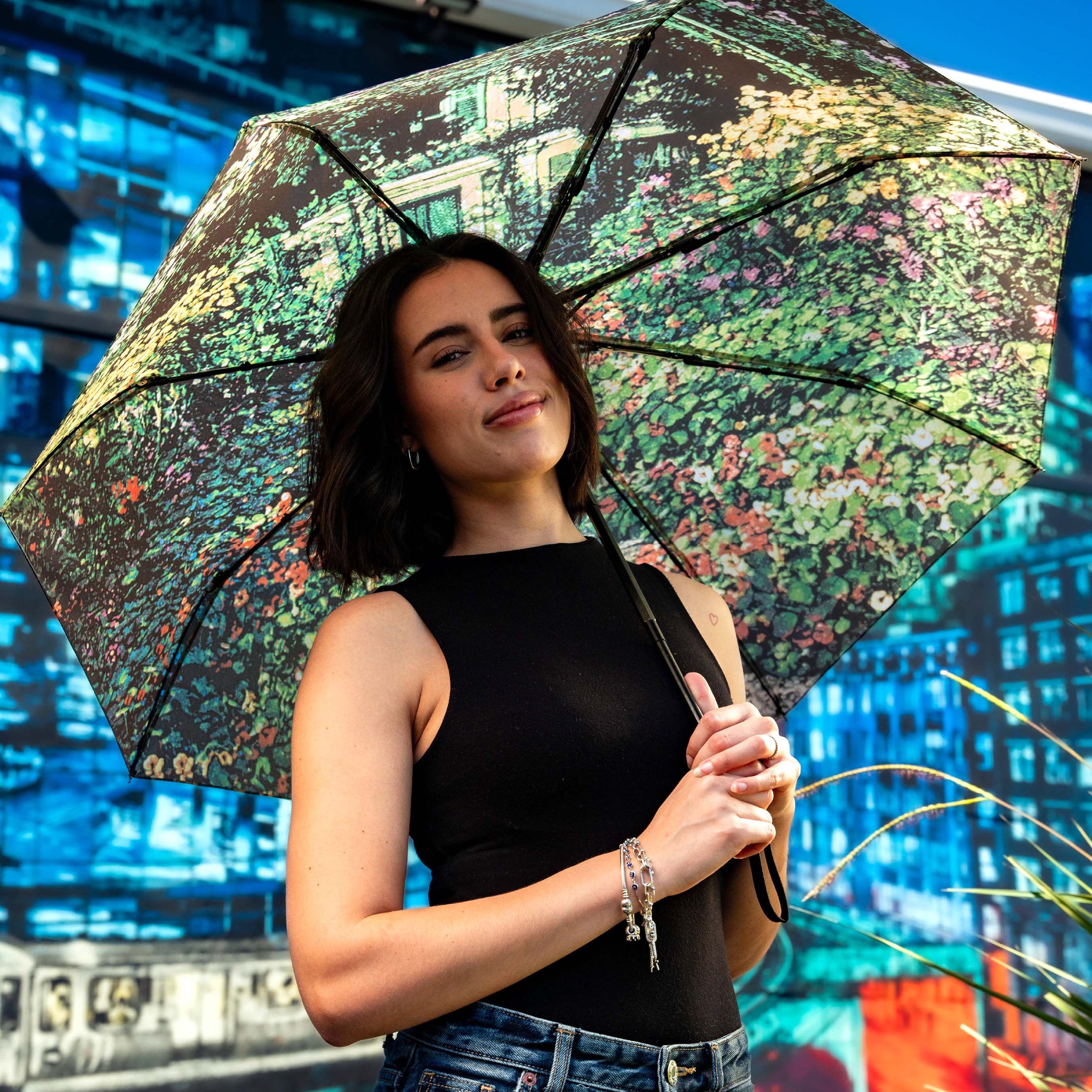 Logan Hicks THE ENTRANCE Travel-Size Umbrella