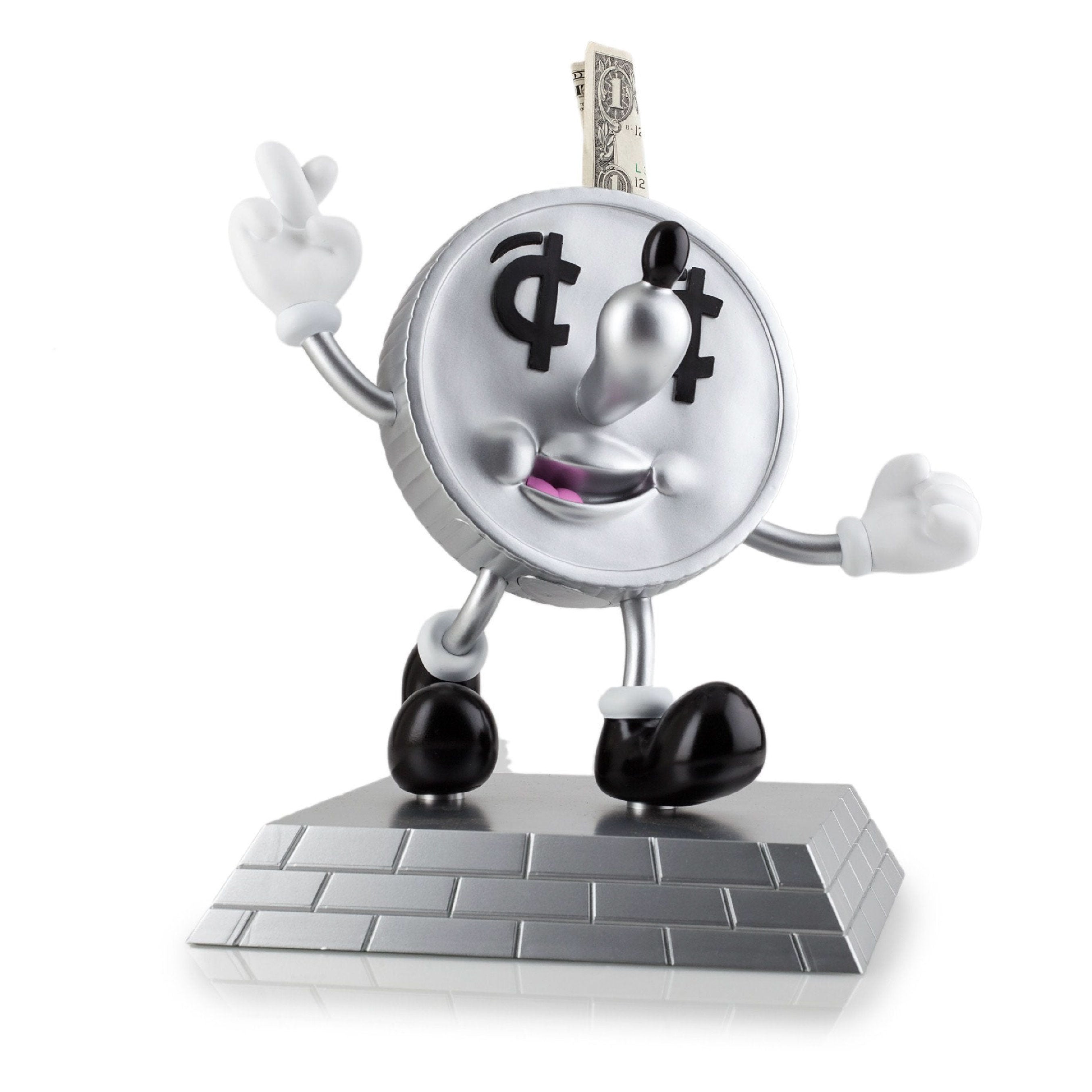 Jeremyville Lucky Money Coin Vinyl Art Toy Bank