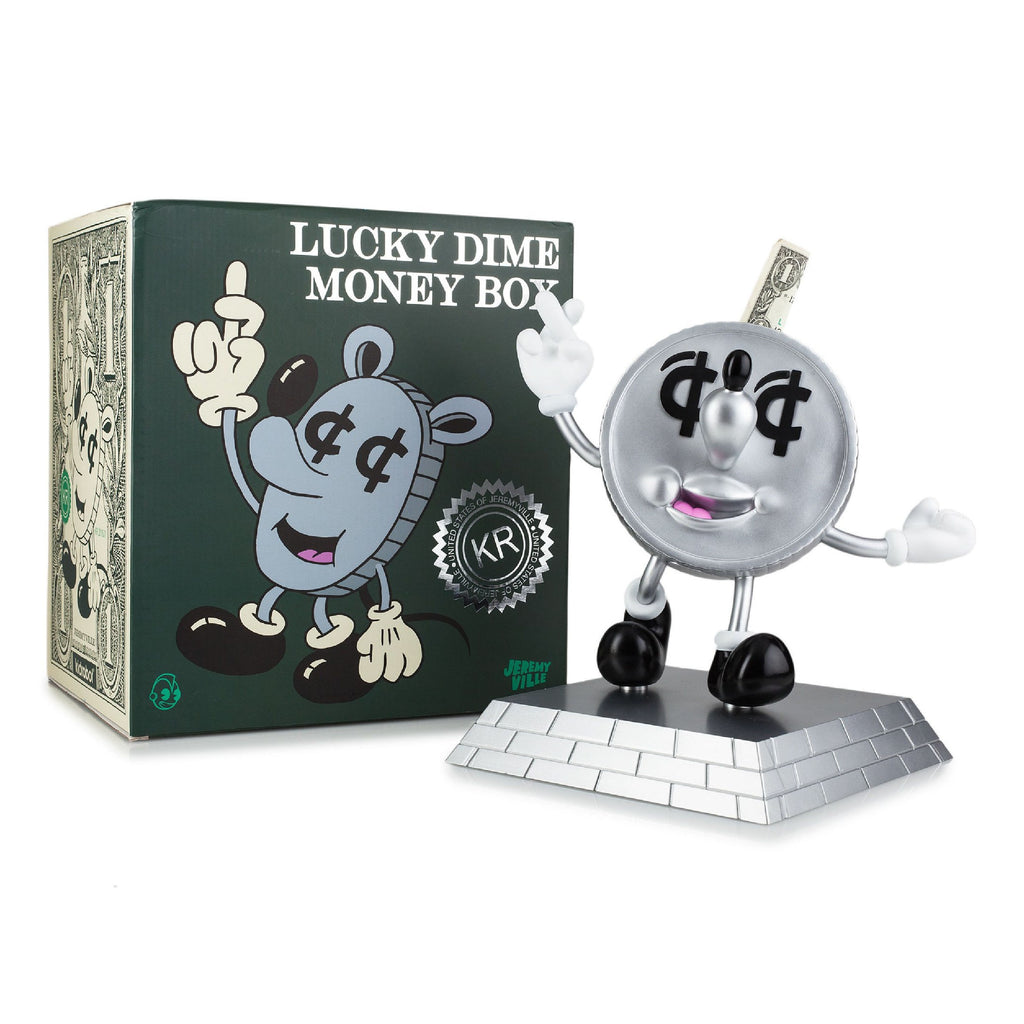 Jeremyville Lucky Money Coin Vinyl Art Toy Bank