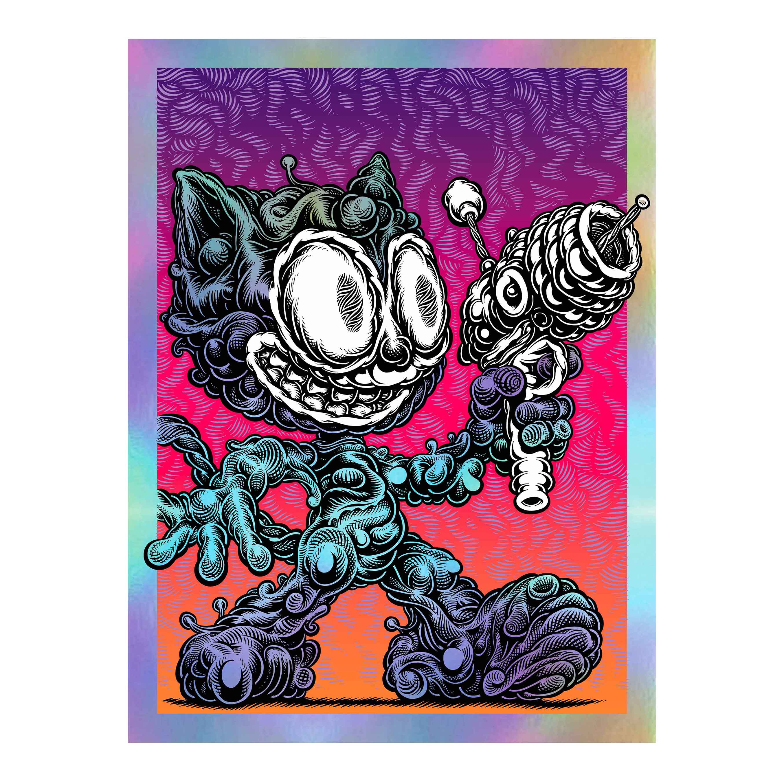 Alien Felix Super Foil Print Main image
